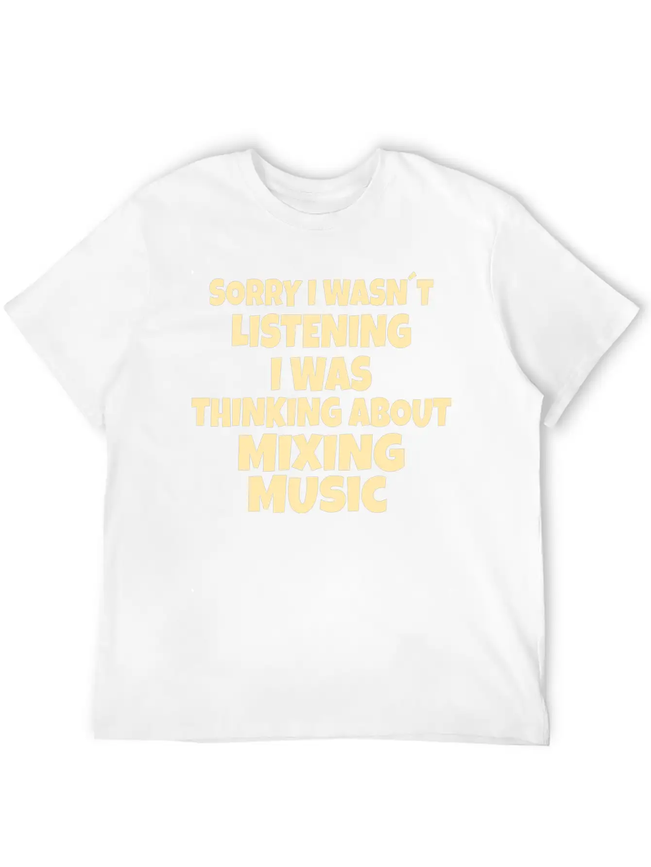 AUDIOLOGIST / CAR STEREO: Sorry I Wasn´t Listening Stylish Everyday T-Shirt – Unisex Basic Cotton Tee