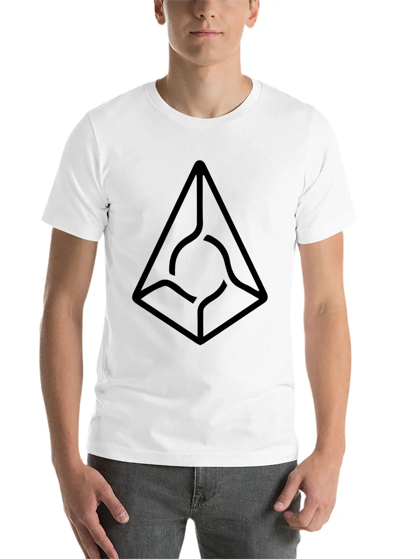 Augur REP Basic Graphic T-Shirt – Daily Comfort In Soft Cotton