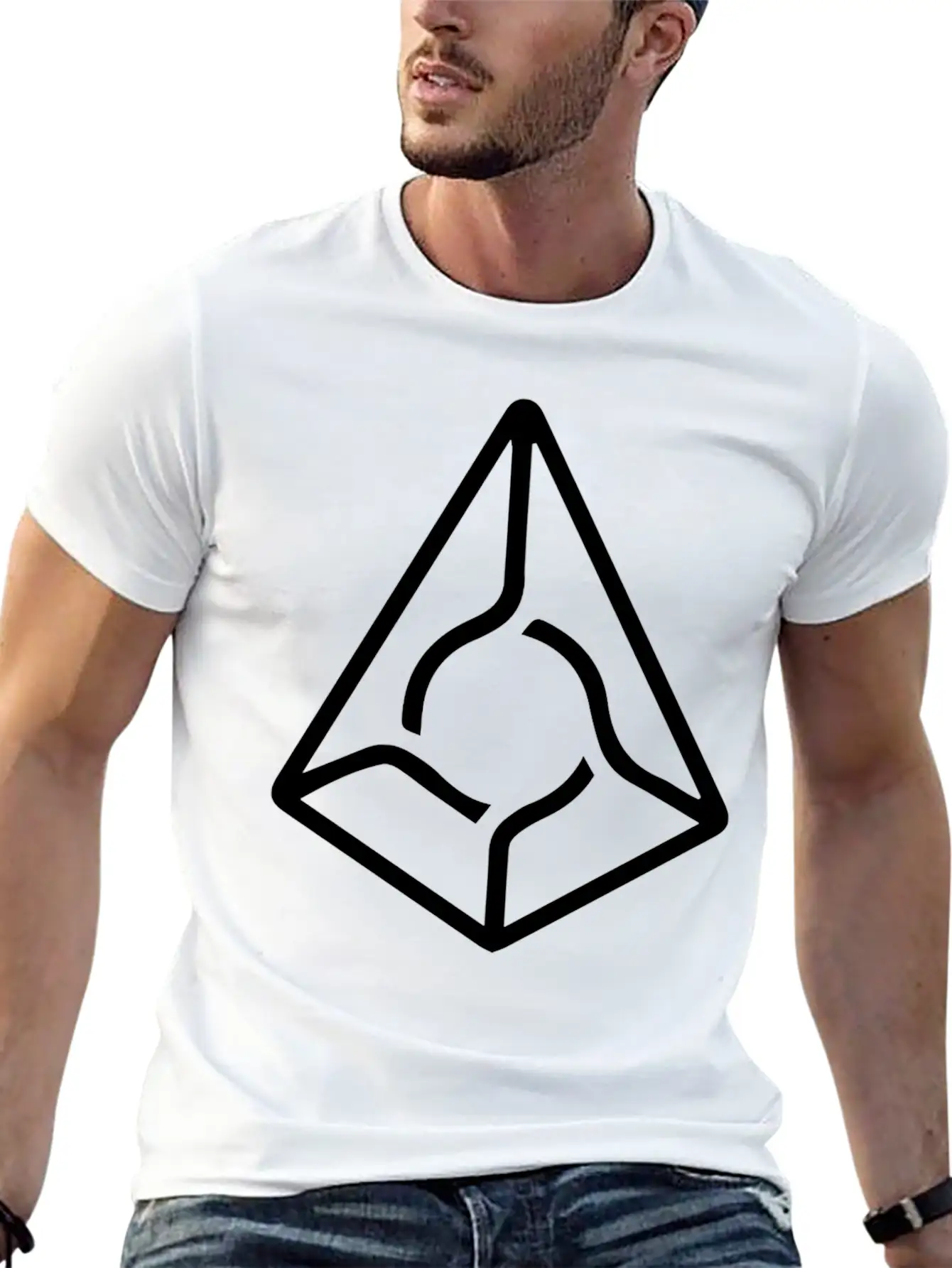 Augur REP Basic Graphic T-Shirt – Daily Comfort In Soft Cotton