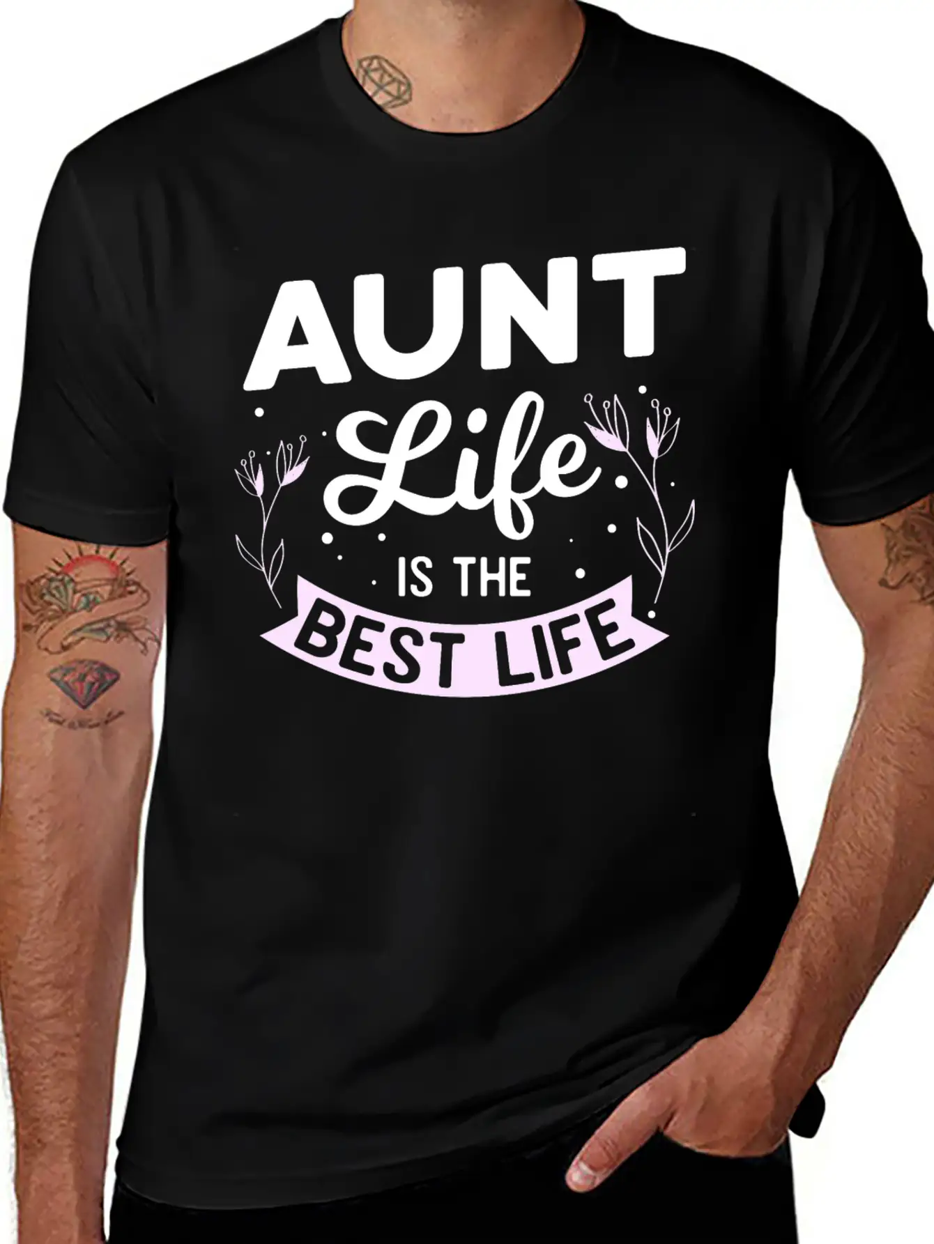 Aunt Life Is The Best Life Unisex Casual T-Shirt – Clean Design For Daily Comfort