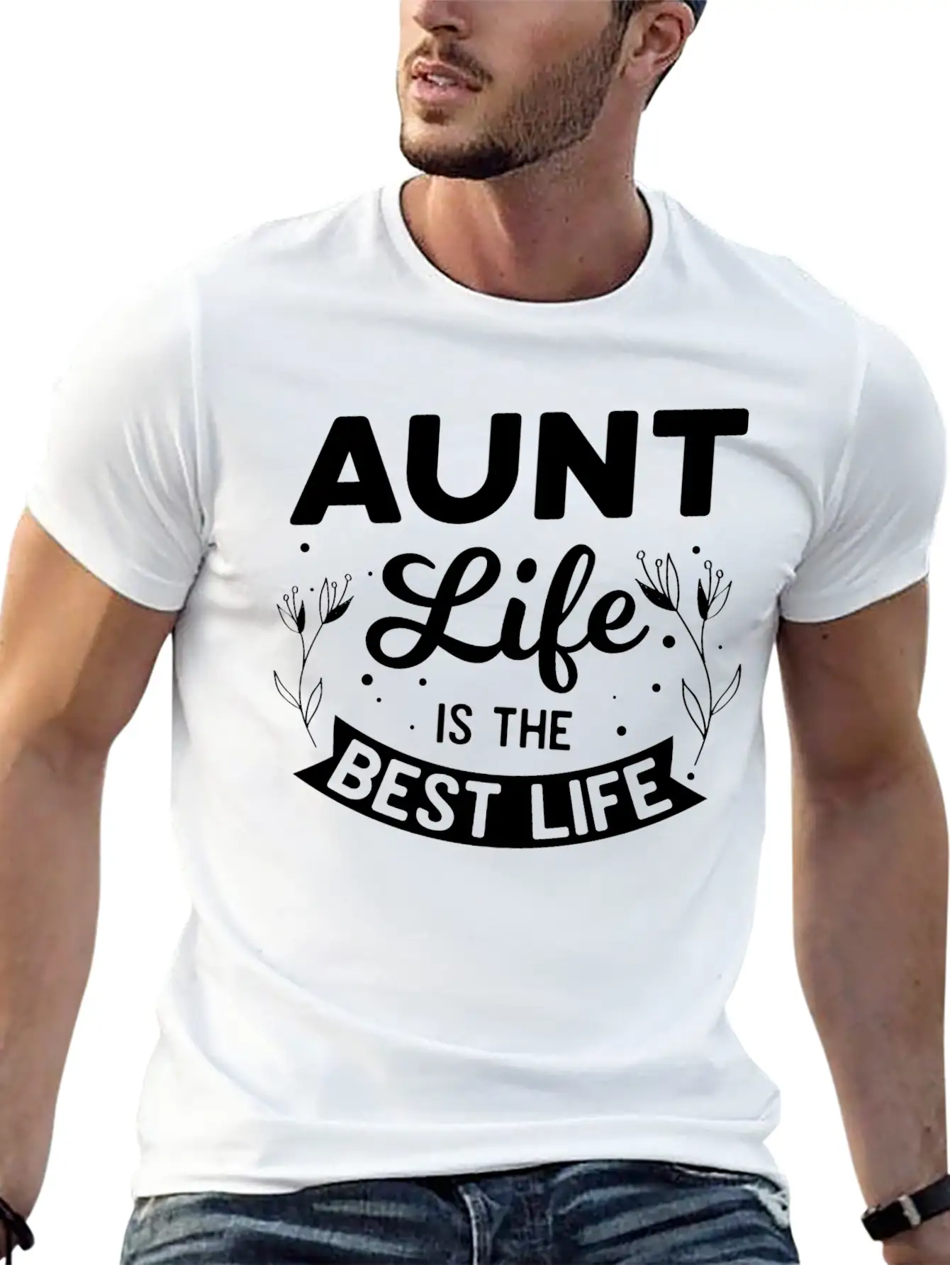 Aunt Life Is The Best Life Unisex Casual T-Shirt – Clean Design For Daily Comfort