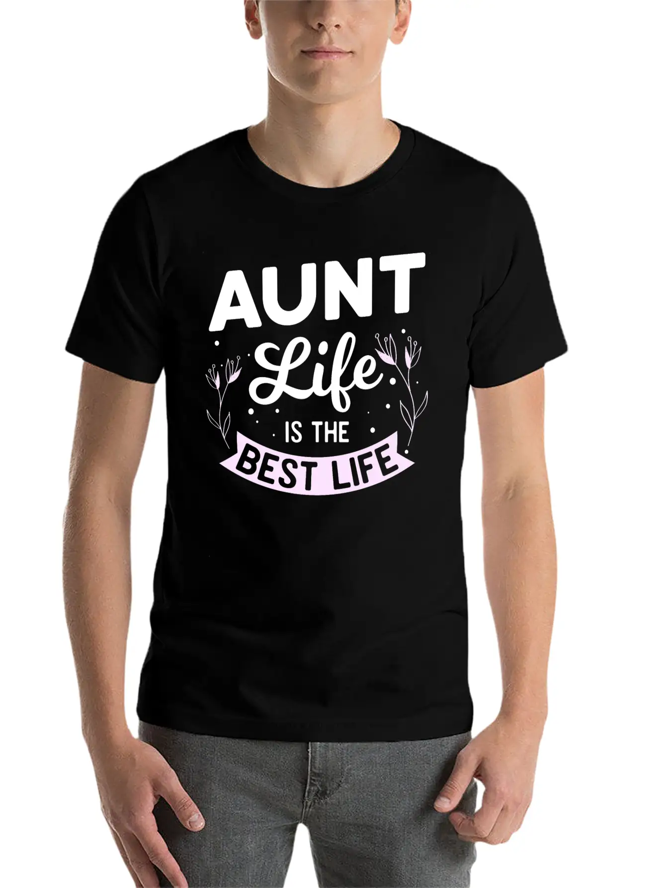 Aunt Life Is The Best Life Unisex Casual T-Shirt – Clean Design For Daily Comfort