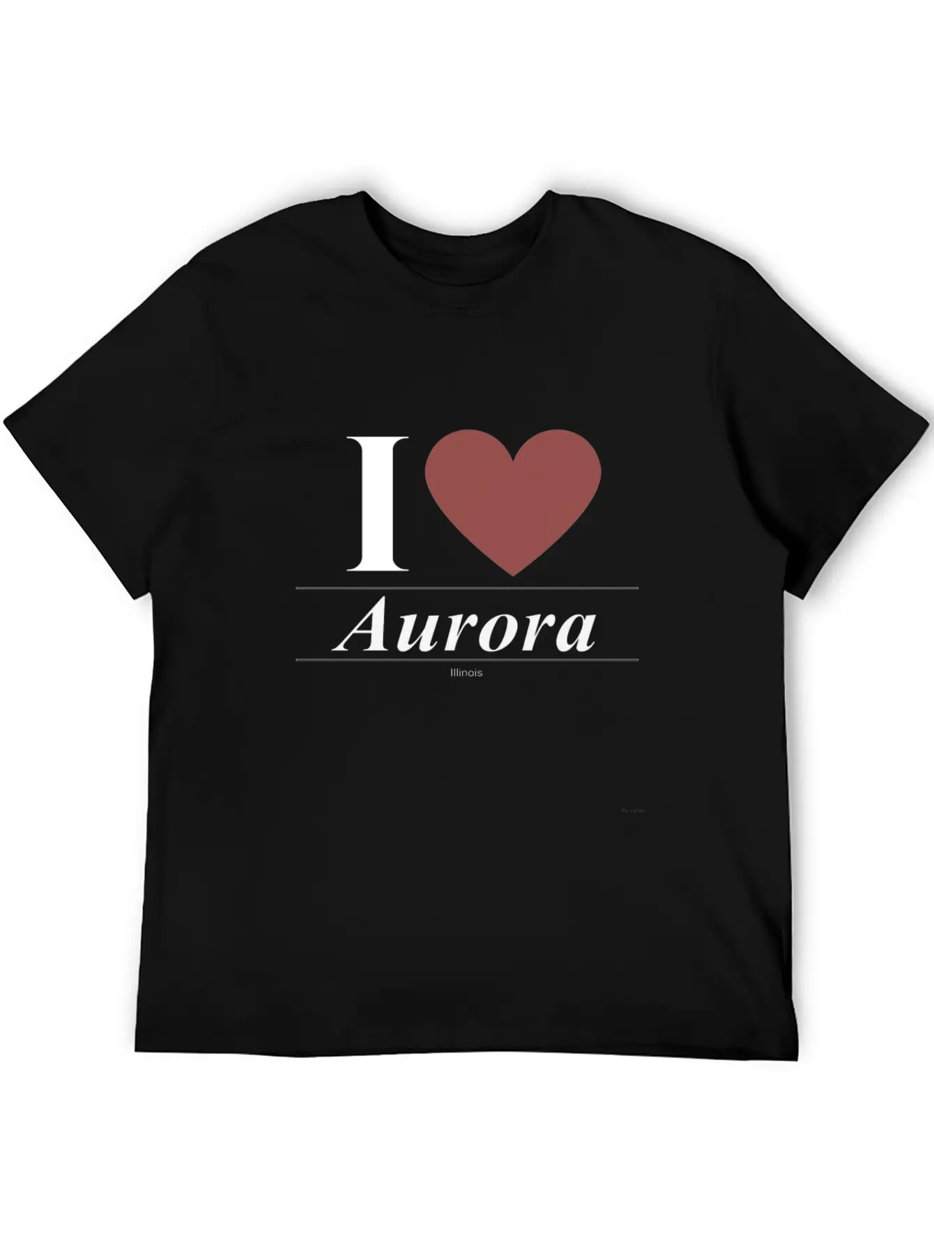 Aurora Illinois IL Illinoisan Unisex Casual T-Shirt ��� Clean Design For Daily Comfort