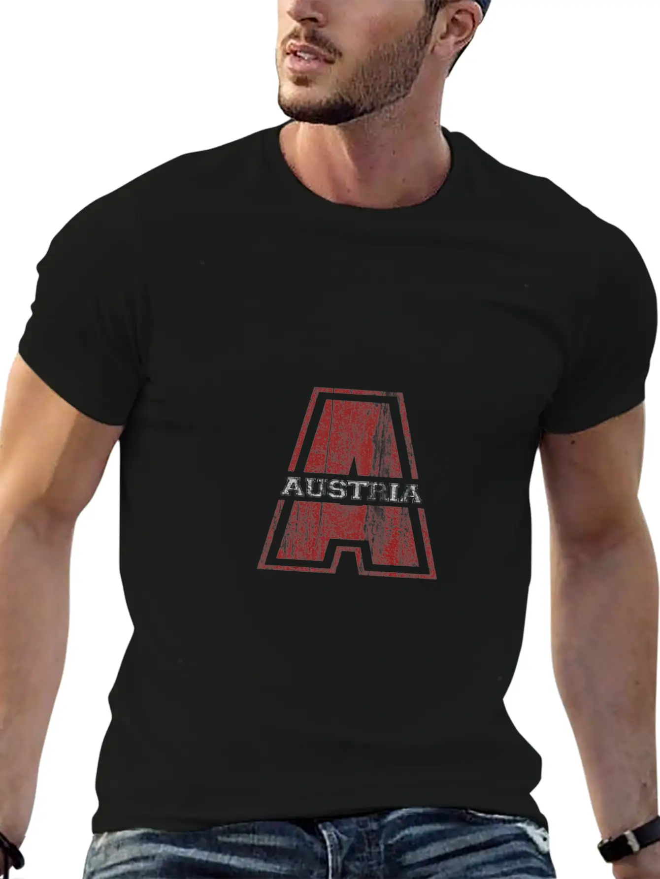 Austria Vienna Alpes Country Flag Soft Cotton Short Sleeve Tee – Unisex Wardrobe Staple