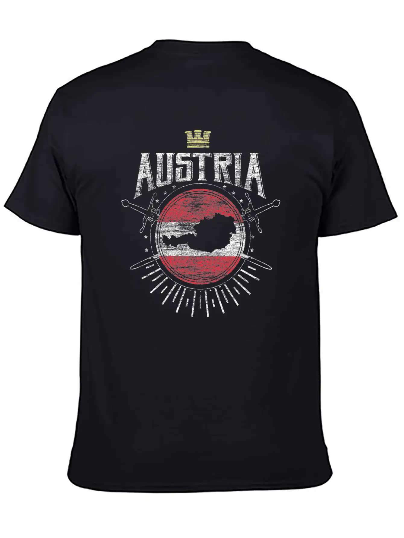 Austria Vienna Eu Gift Idea Modern Fit Casual T-Shirt ��� Clean And Versatile Design