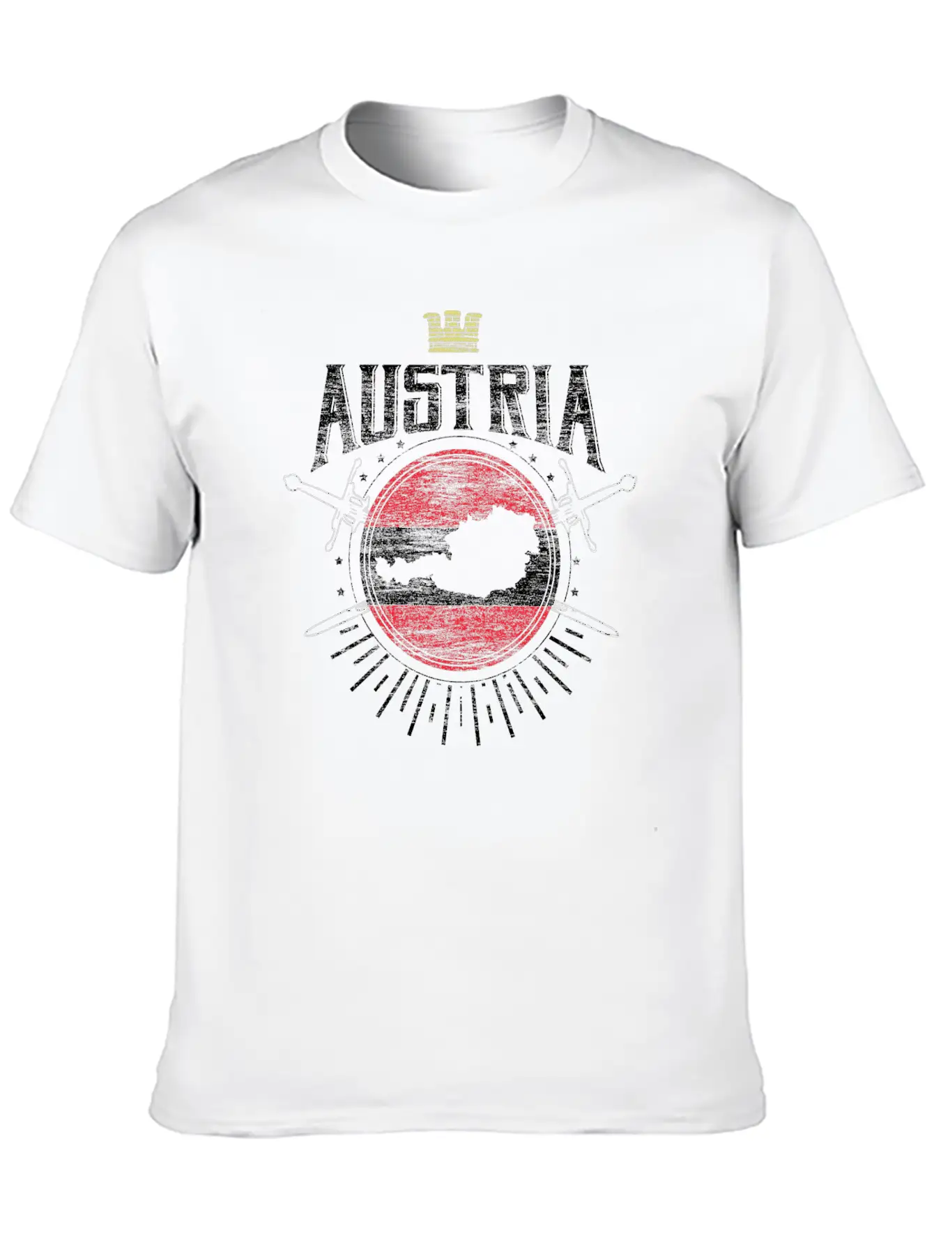 Austria Vienna Eu Gift Idea Modern Fit Casual T-Shirt ��� Clean And Versatile Design