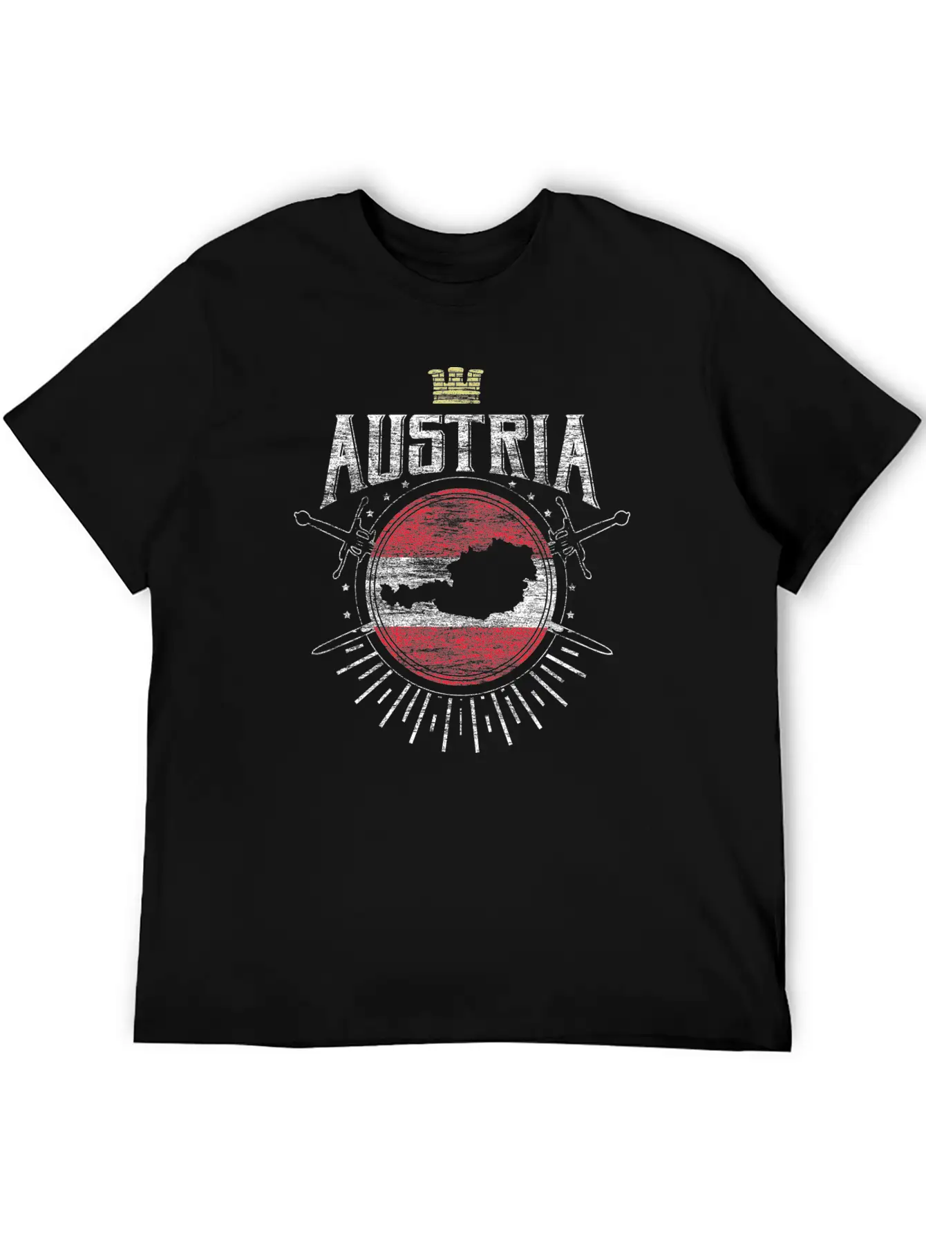 Austria Vienna Eu Gift Idea Modern Fit Casual T-Shirt ��� Clean And Versatile Design
