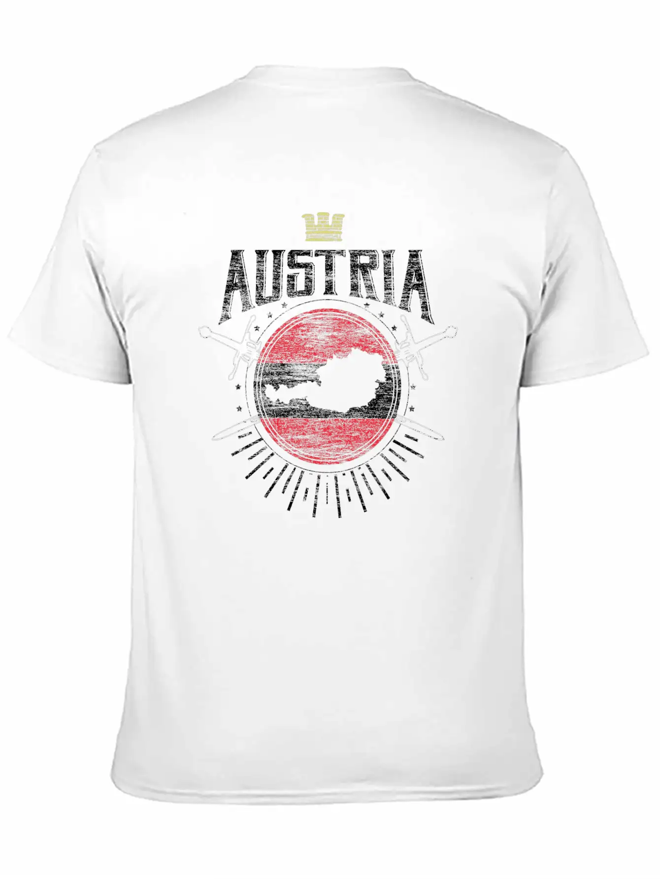 Austria Vienna Eu Gift Idea Modern Fit Casual T-Shirt ��� Clean And Versatile Design