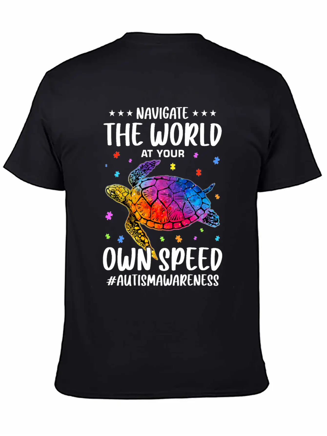 Autism Awareness Autist Classic Fit Graphic Tee For Daily Comfort – Unisex Cotton Shirt