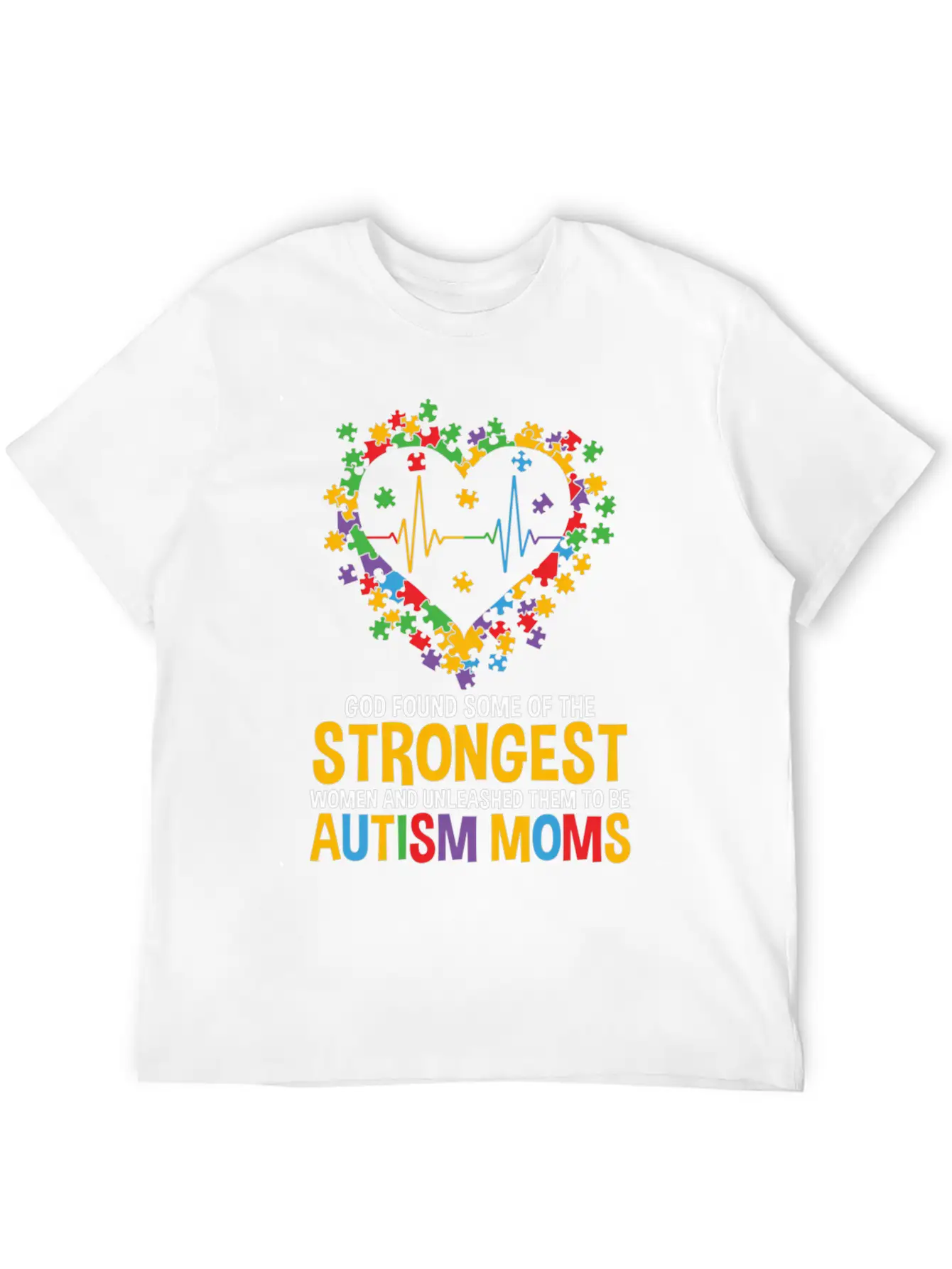Autism Awareness Month Teacher Mom Paraprofessiona Modern Fit Casual T-Shirt – Clean And Versatile Design