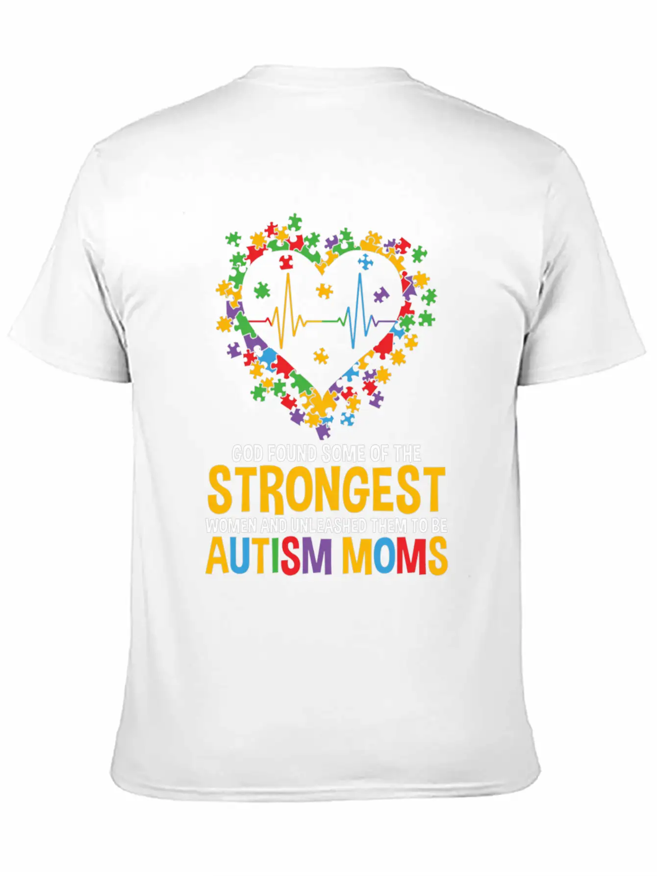 Autism Awareness Month Teacher Mom Paraprofessiona Modern Fit Casual T-Shirt – Clean And Versatile Design