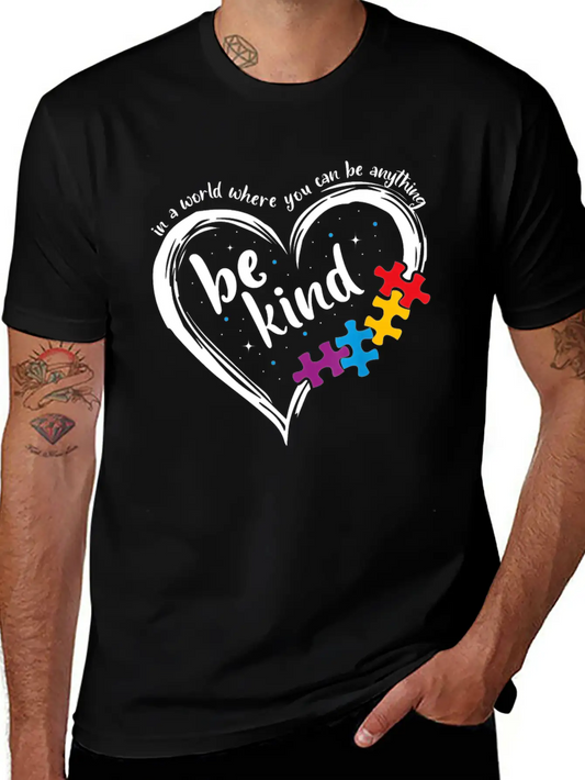 Autism Be Kind Women Blue Be Kind Autism Awareness Modern Fit Casual T-Shirt ��� Clean And Versatile Design