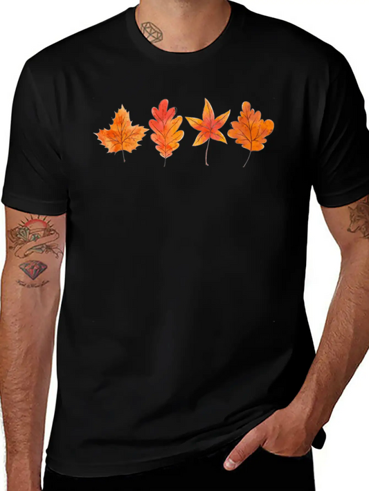 Autumn Fall Basic Graphic T-Shirt – Daily Comfort In Soft Cotton