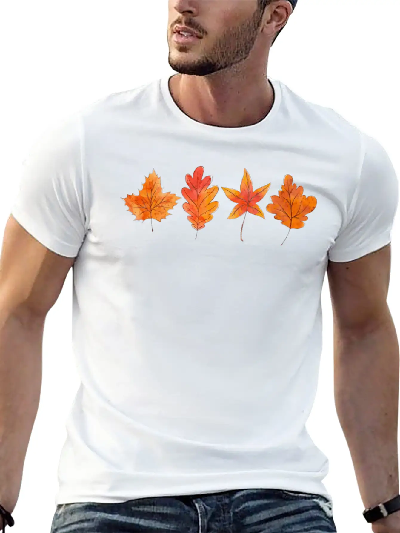 Autumn Fall Basic Graphic T-Shirt – Daily Comfort In Soft Cotton