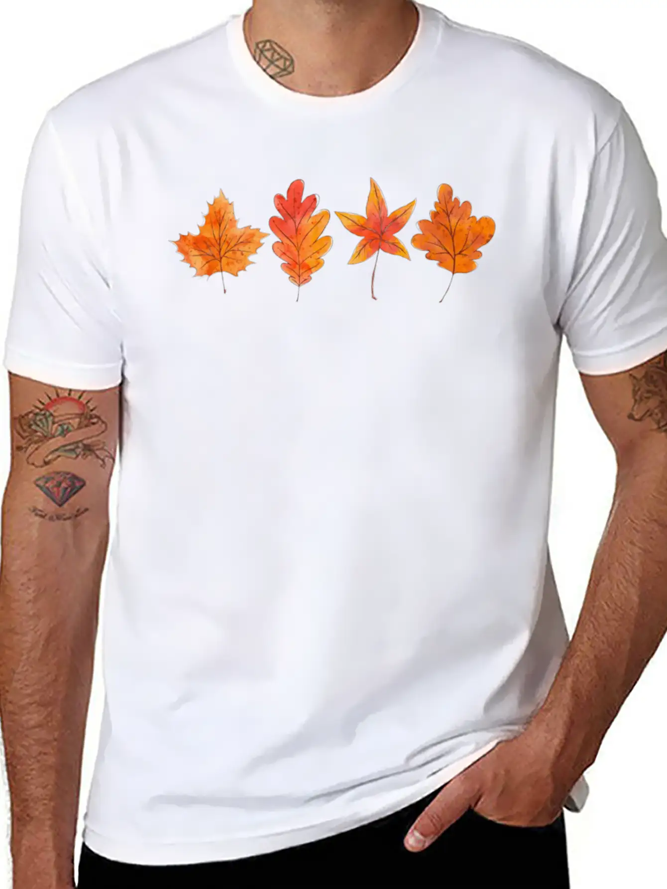 Autumn Fall Basic Graphic T-Shirt – Daily Comfort In Soft Cotton