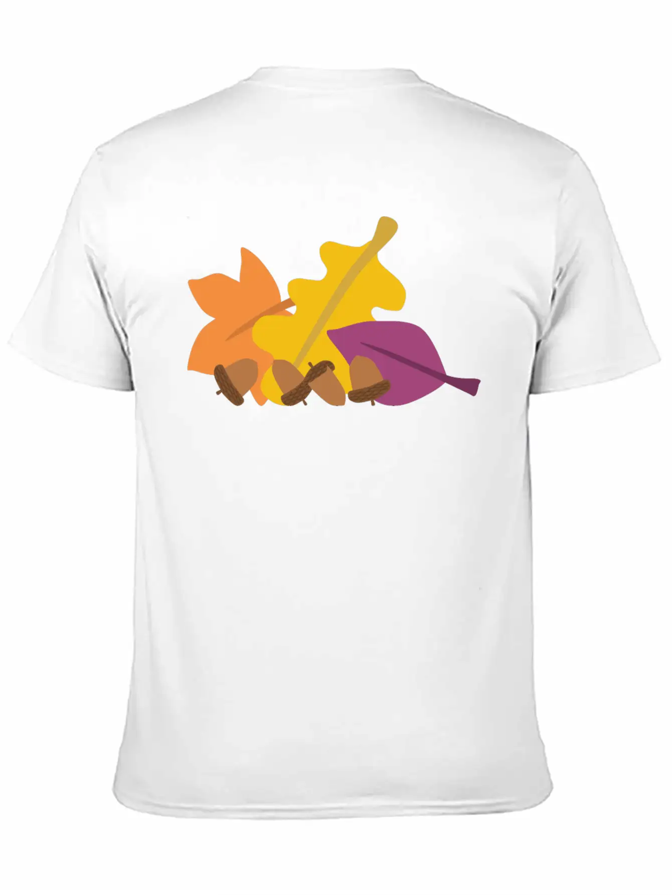 Autumn Leaves Relaxed Everyday Tee – Lightweight And Durable Cotton