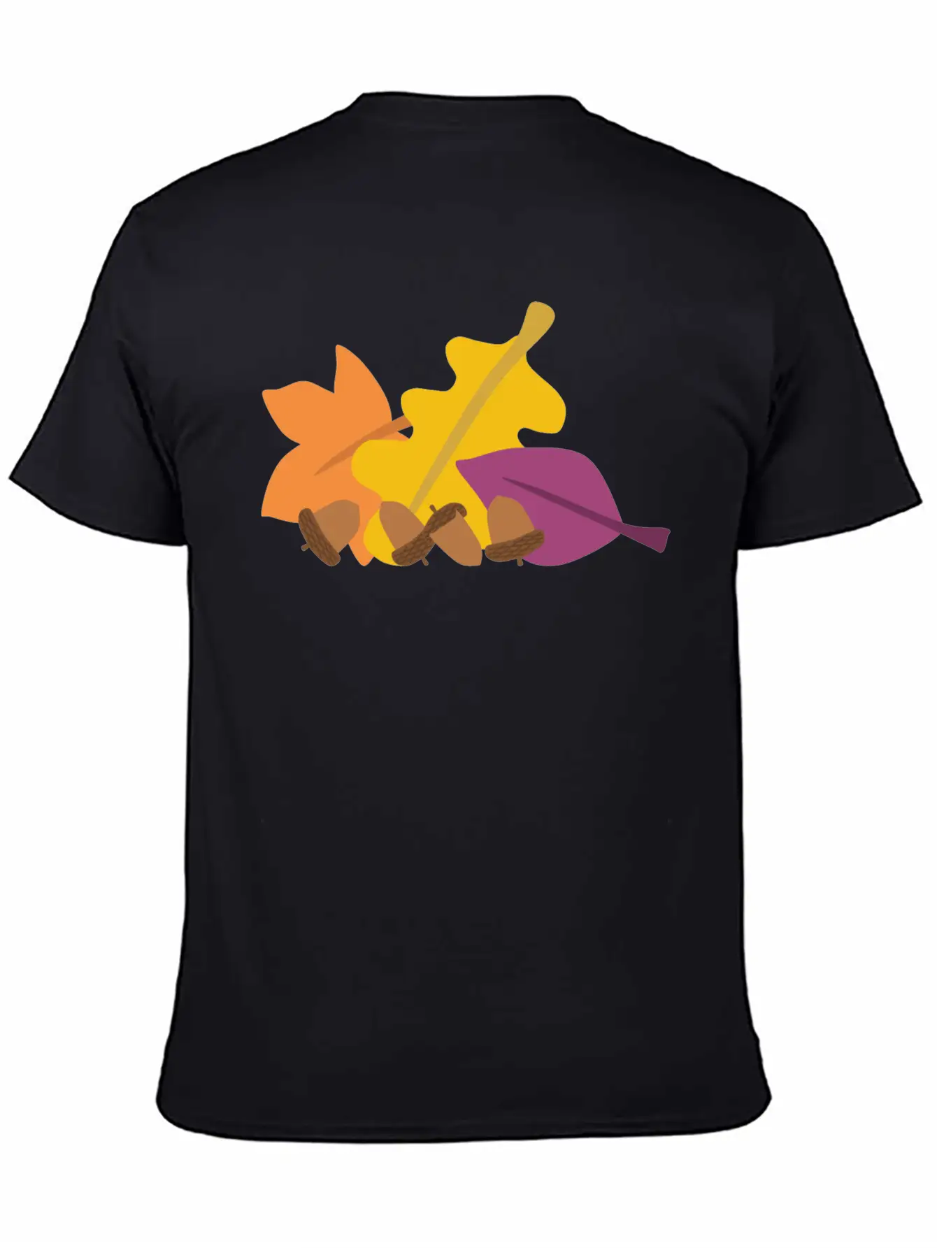 Autumn Leaves Relaxed Everyday Tee – Lightweight And Durable Cotton