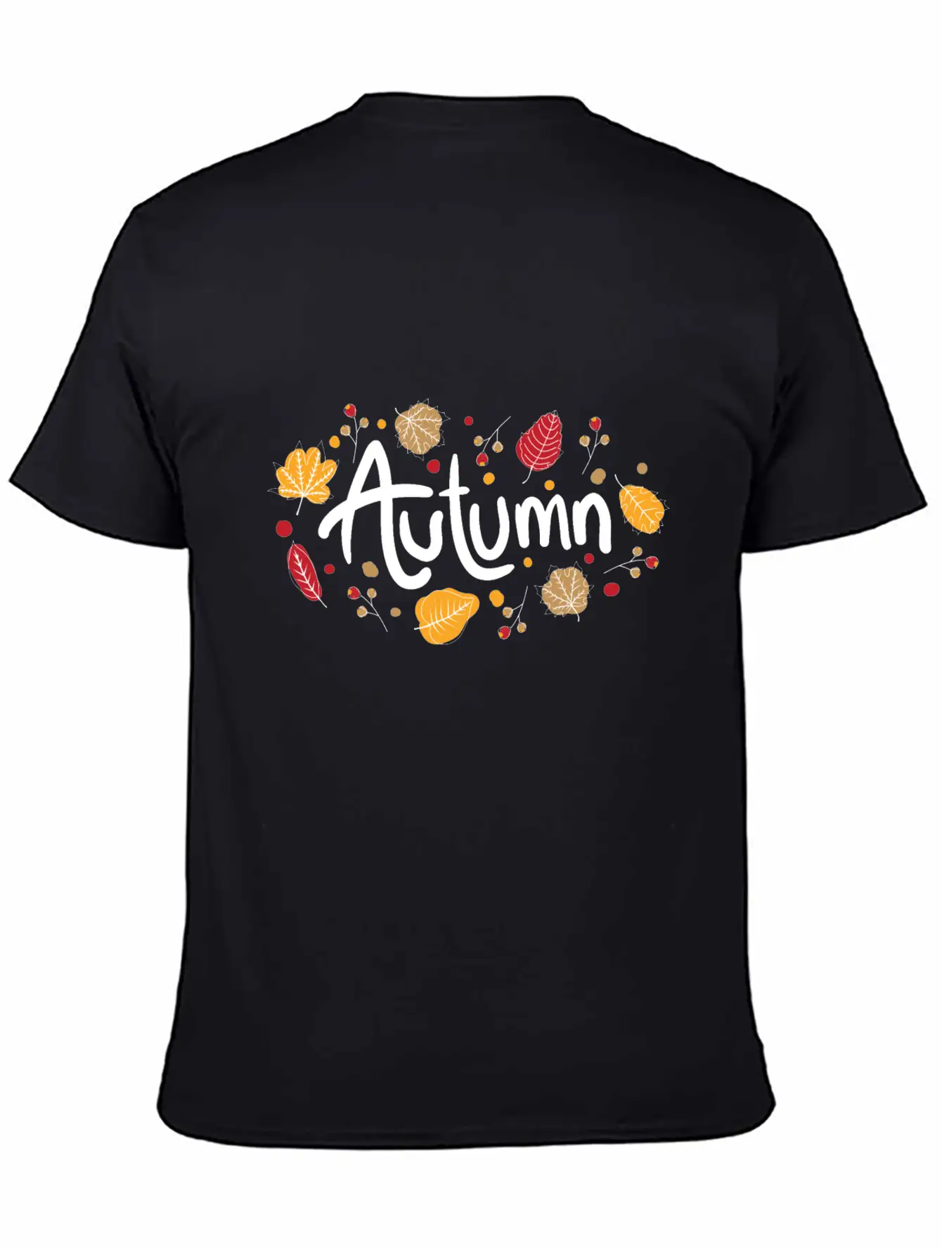 Autumn (white) Relaxed Everyday Tee – Lightweight And Durable Cotton