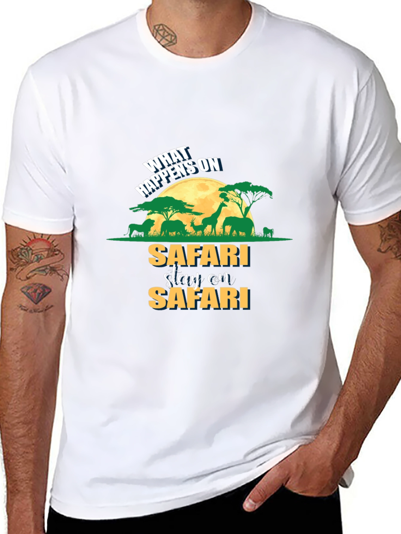Safari Graphic T-Shirt - Adventure Ready