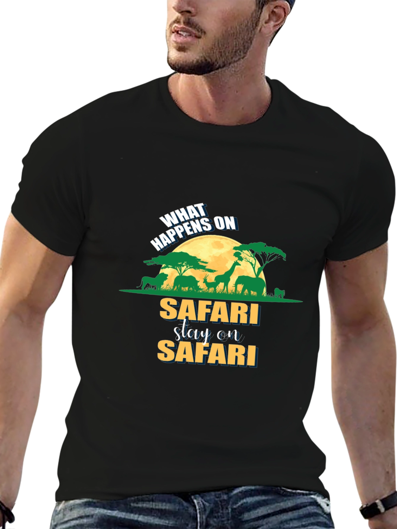 Safari Graphic T-Shirt - Adventure Ready