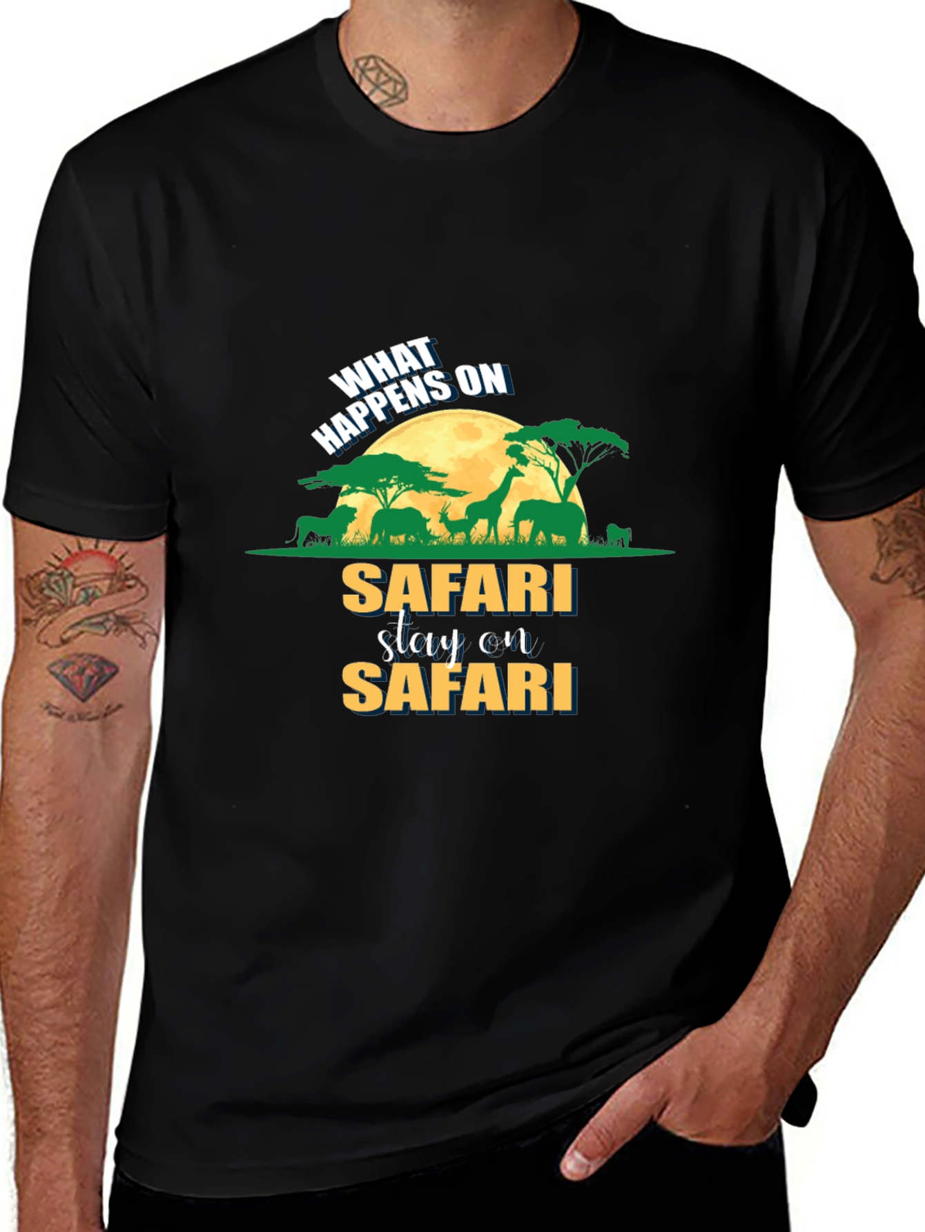 Safari Graphic T-Shirt - Adventure Ready