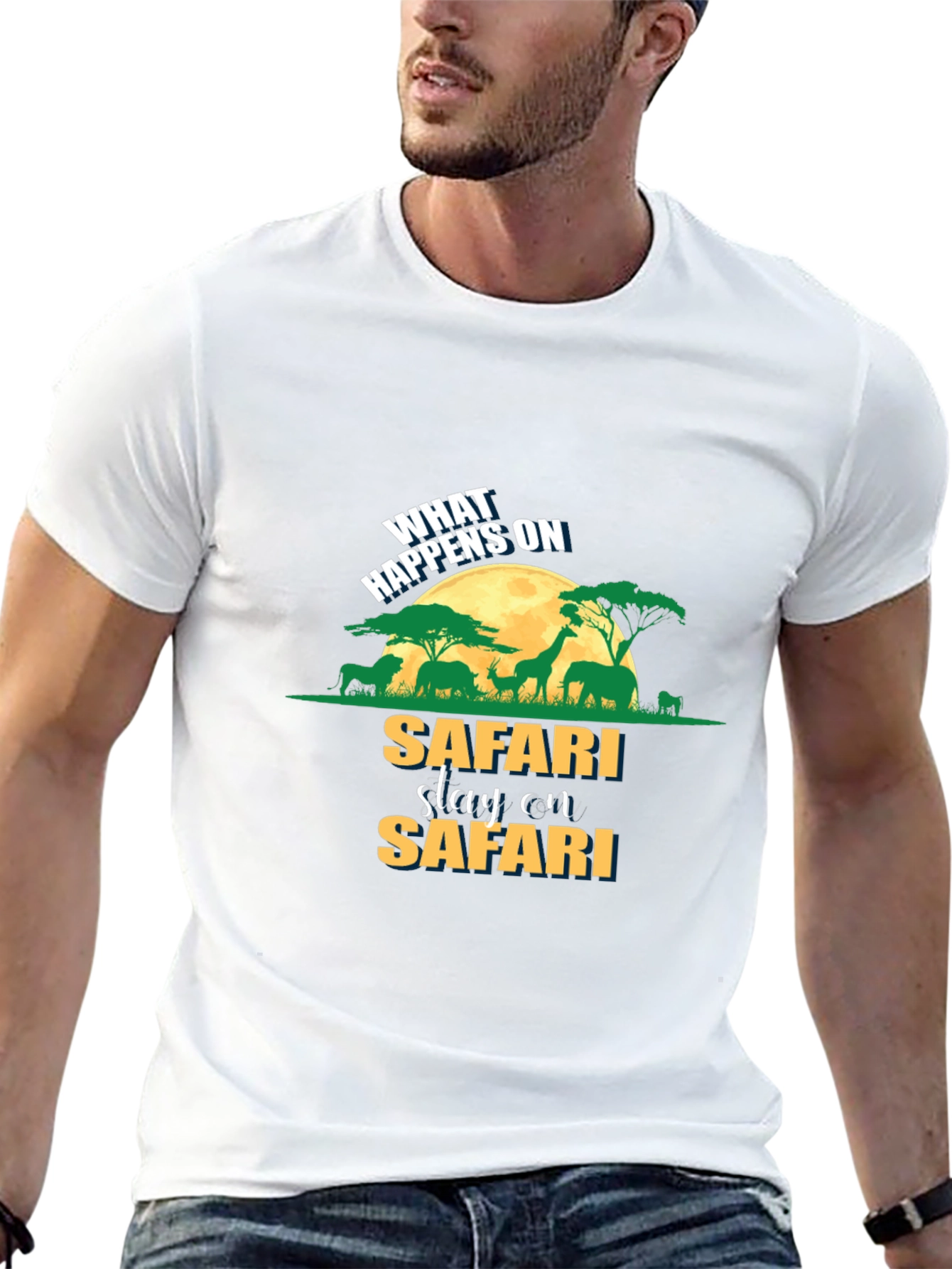 Safari Graphic T-Shirt - Adventure Ready