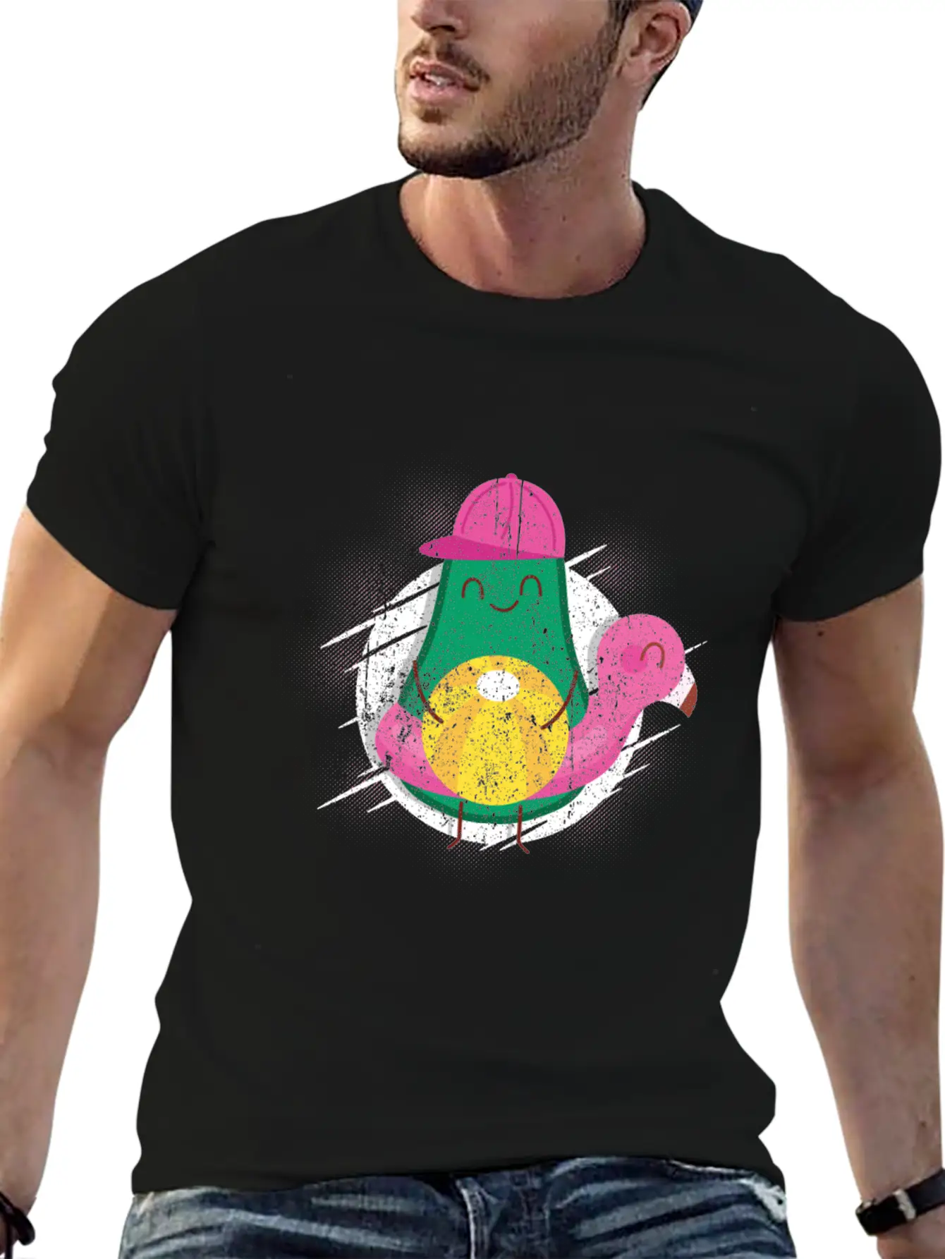 Avocado T Shirt Vegan Keto Avocado Diet Pregnant Basic Graphic T-Shirt – Daily Comfort In Soft Cotton