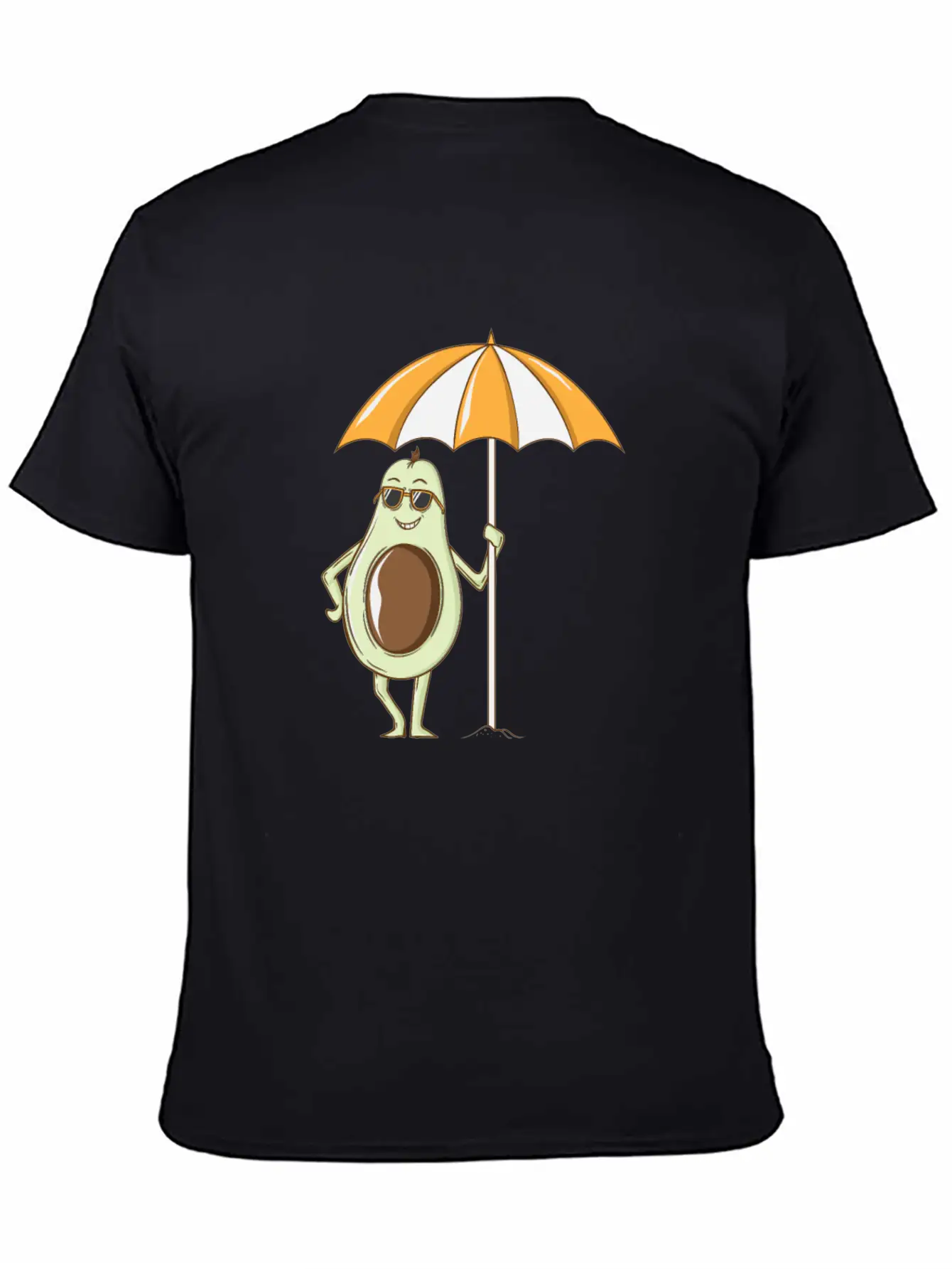 Avocado Under A Sunshade Unisex Casual T-Shirt – Clean Design For Daily Comfort