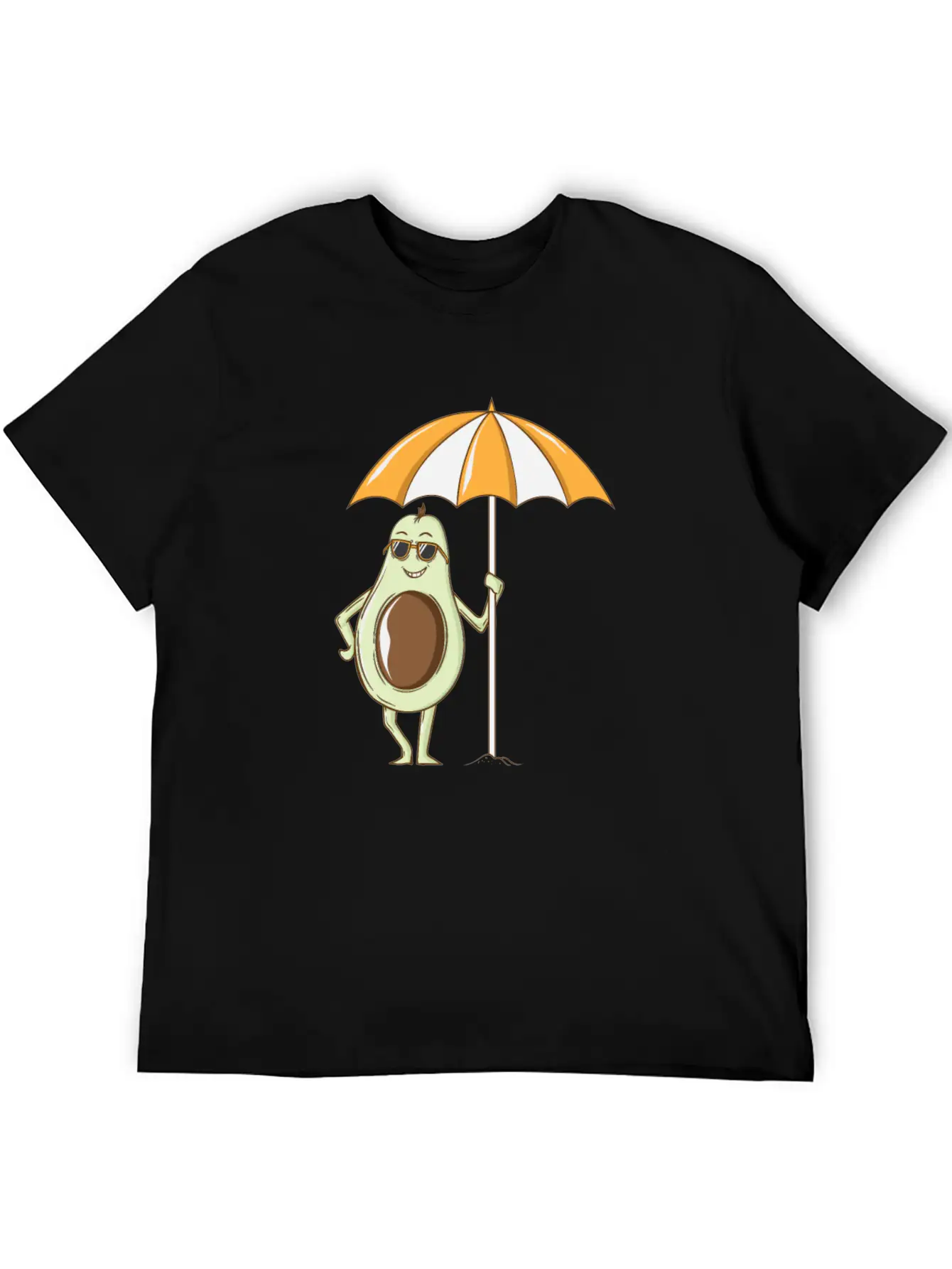 Avocado Under A Sunshade Unisex Casual T-Shirt – Clean Design For Daily Comfort