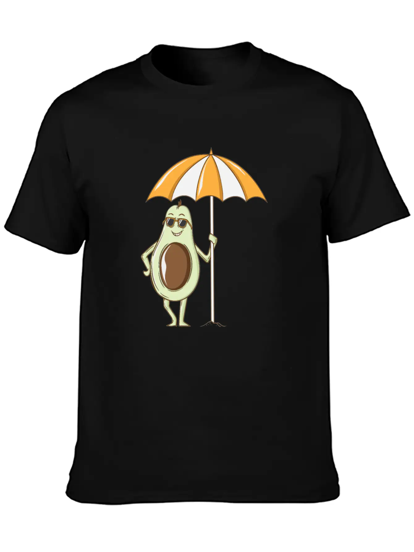 Avocado Under A Sunshade Unisex Casual T-Shirt – Clean Design For Daily Comfort