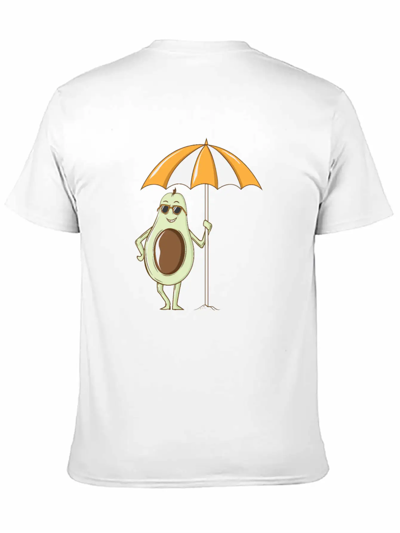 Avocado Under A Sunshade Unisex Casual T-Shirt – Clean Design For Daily Comfort