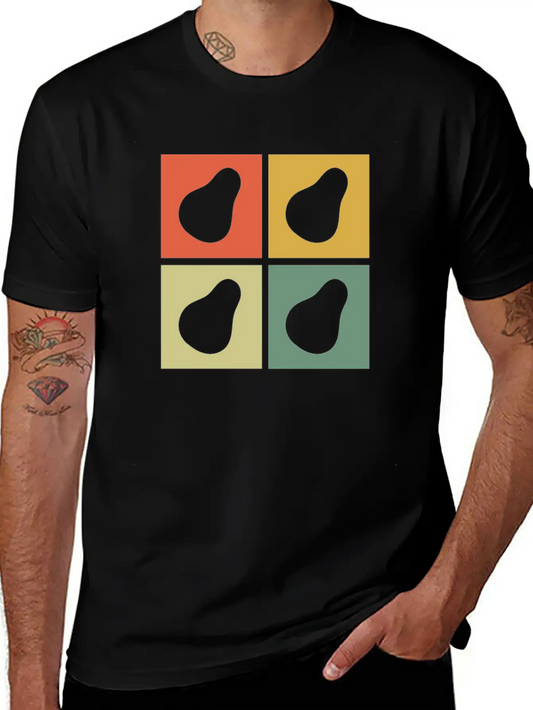 Avocado Vegan Lover Retro Veggie Diet Gift Idea Unisex Casual T-Shirt – Clean Design For Daily Comfort