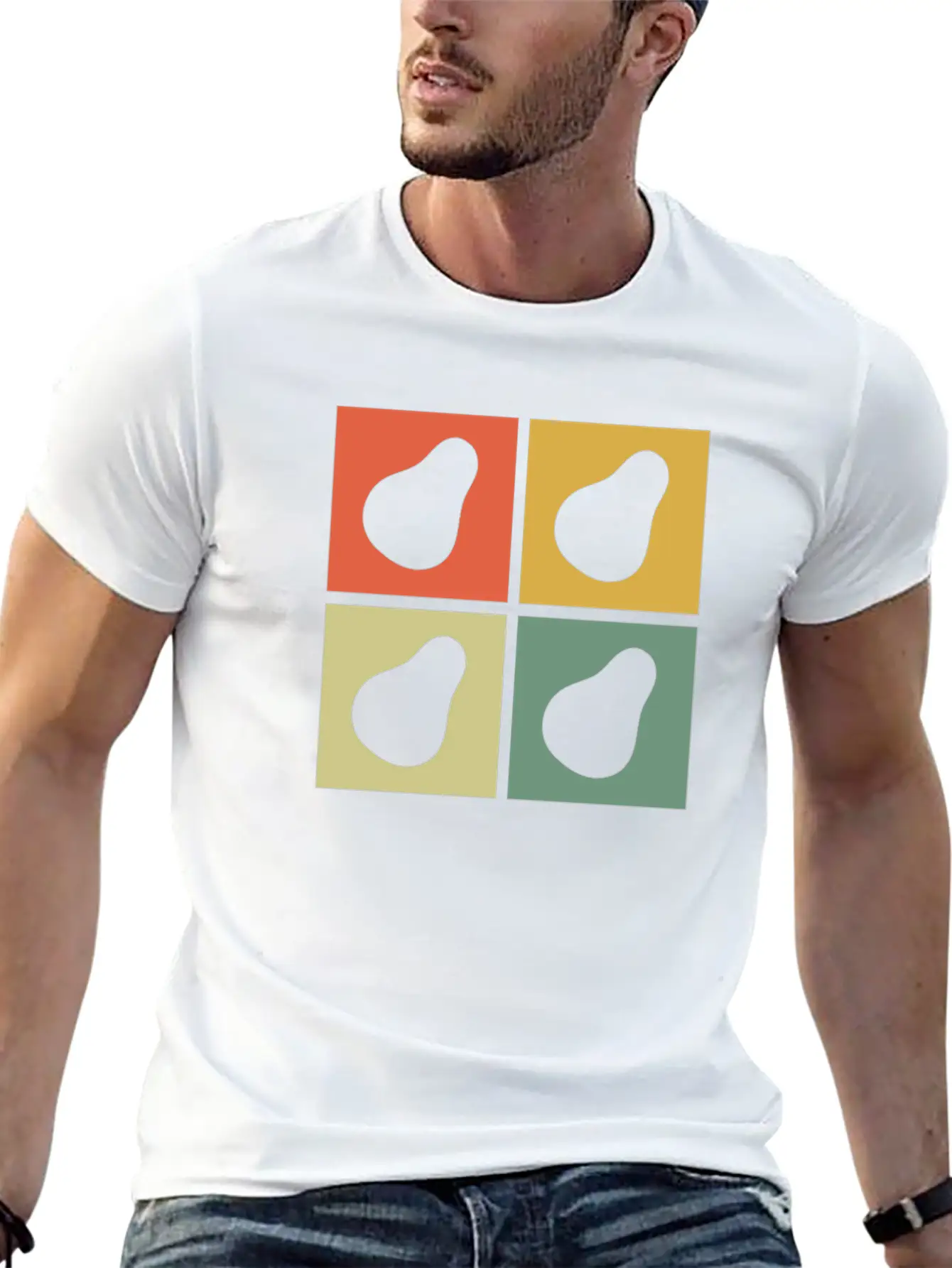 Avocado Vegan Lover Retro Veggie Diet Gift Idea Unisex Casual T-Shirt – Clean Design For Daily Comfort
