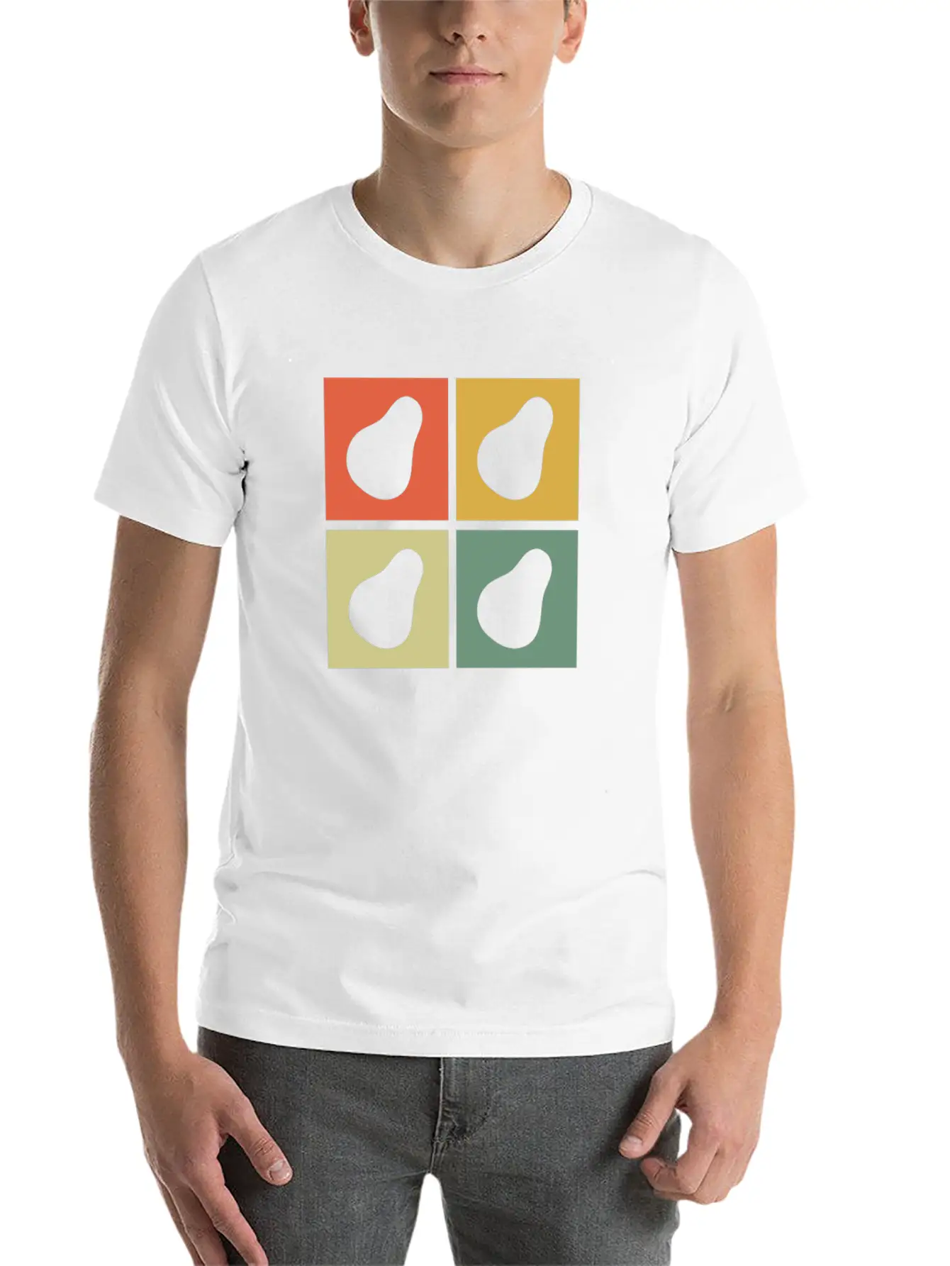 Avocado Vegan Lover Retro Veggie Diet Gift Idea Unisex Casual T-Shirt – Clean Design For Daily Comfort
