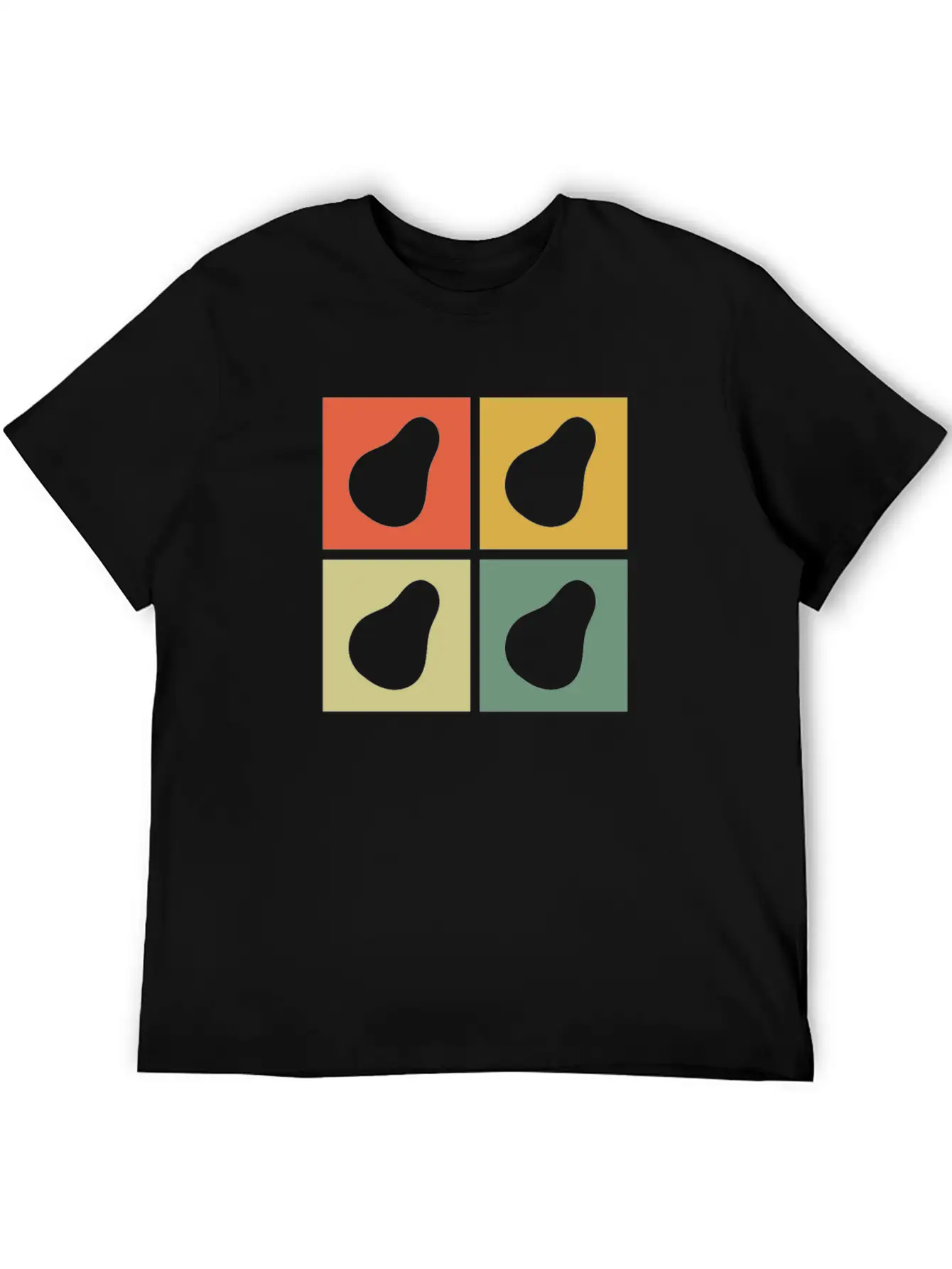 Avocado Vegan Lover Retro Veggie Diet Gift Idea Unisex Casual T-Shirt – Clean Design For Daily Comfort