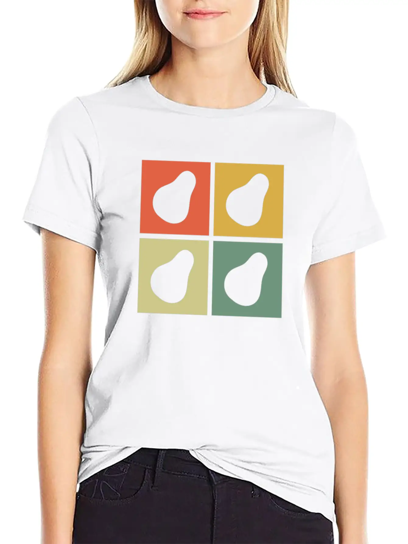 Avocado Vegan Lover Retro Veggie Diet Gift Idea Unisex Casual T-Shirt – Clean Design For Daily Comfort