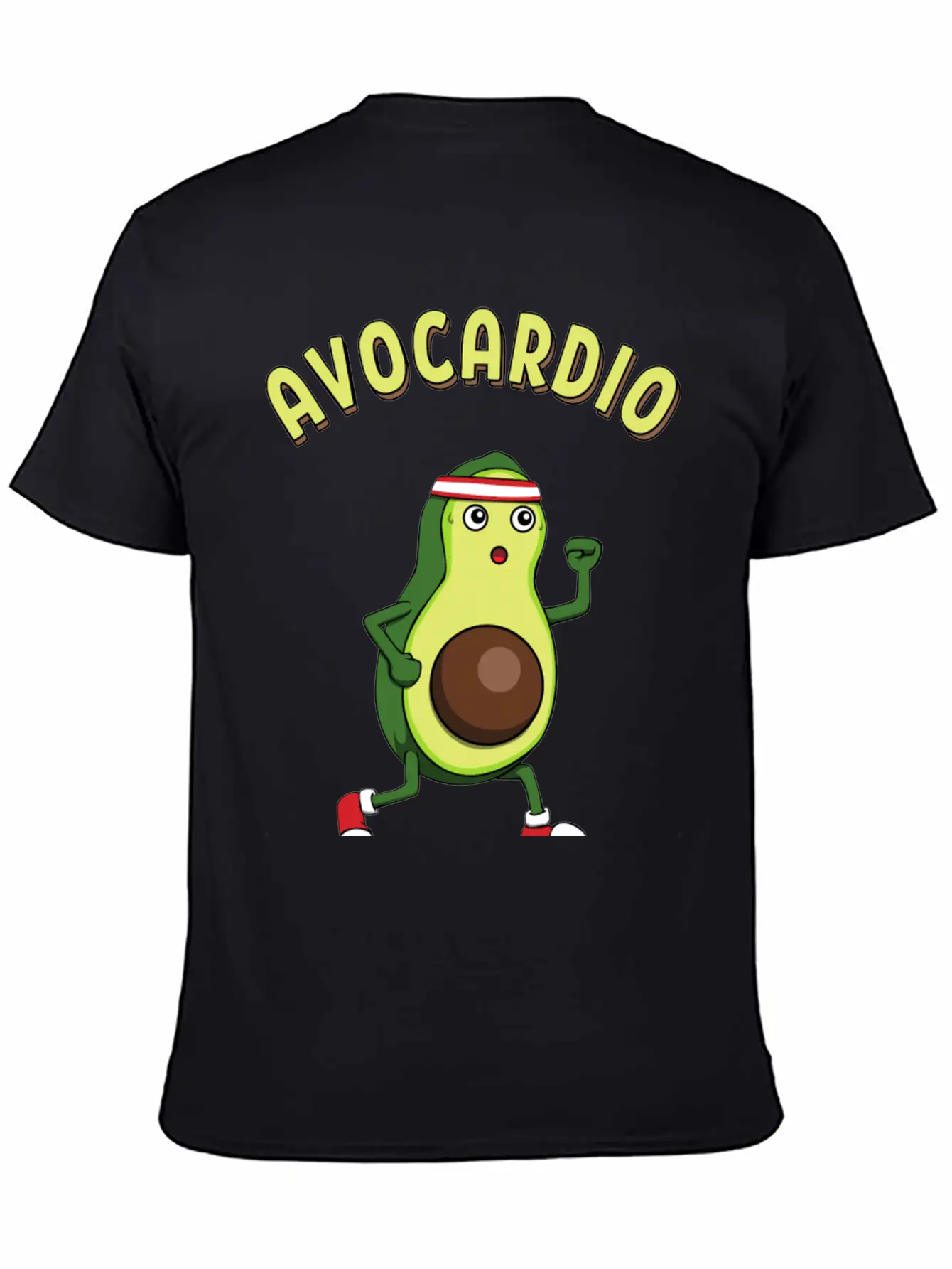 Avocardio Running Avocado Athlete Fitness Modern Fit Casual T-Shirt ��� Clean And Versatile Design