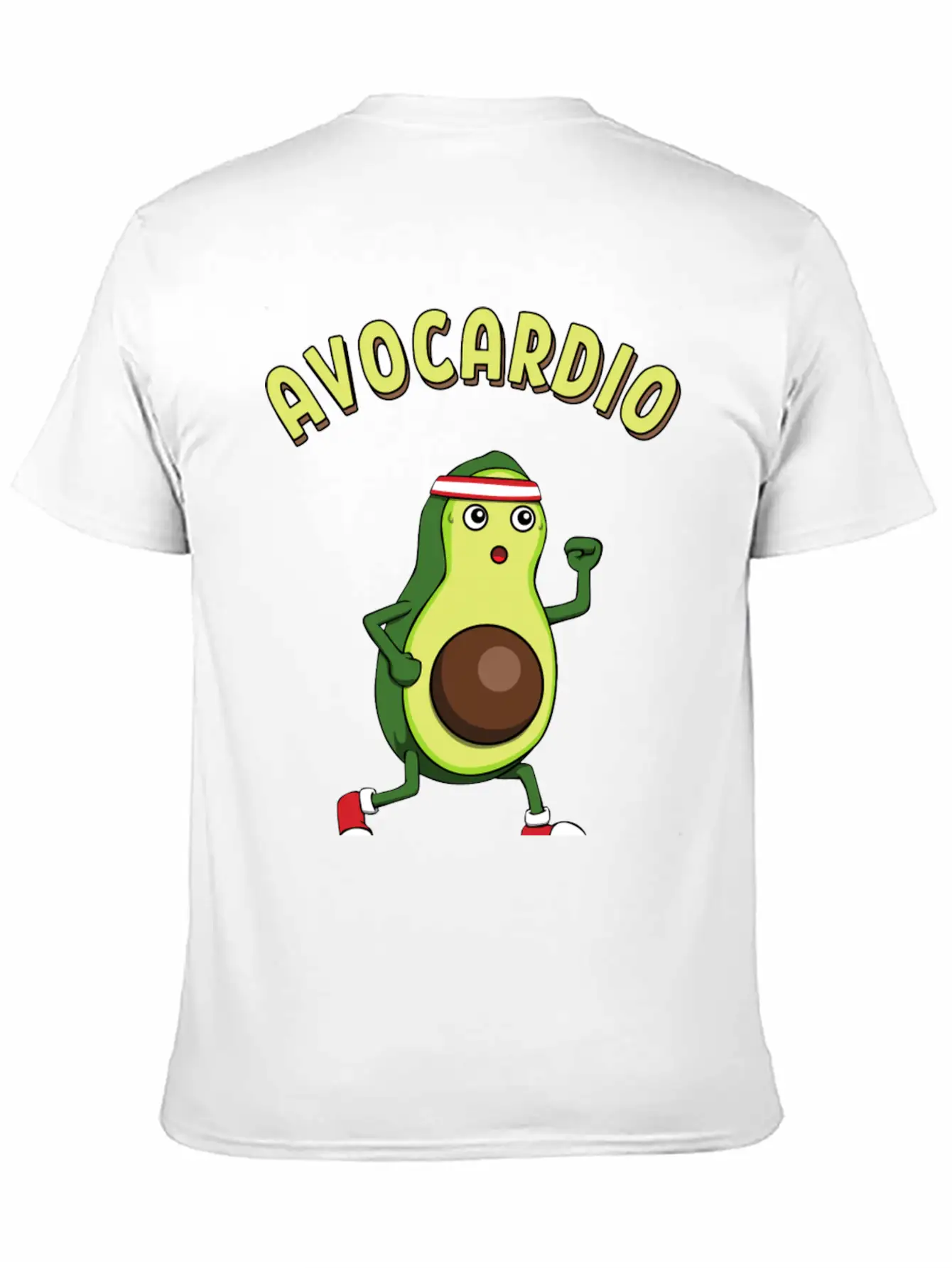 Avocardio Running Avocado Athlete Fitness Modern Fit Casual T-Shirt ��� Clean And Versatile Design