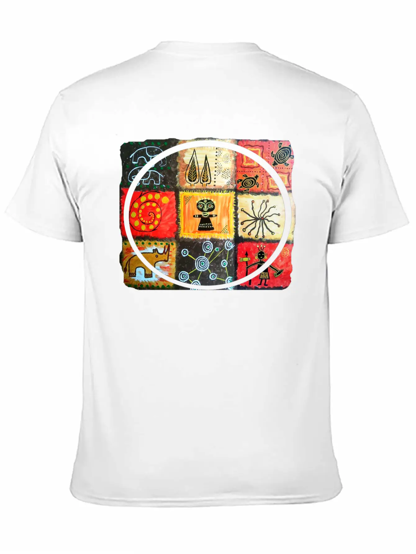 AWESOME Afro Style Hand Drawn Art Essential Cotton Tee For Daily Outfits – Unisex Style