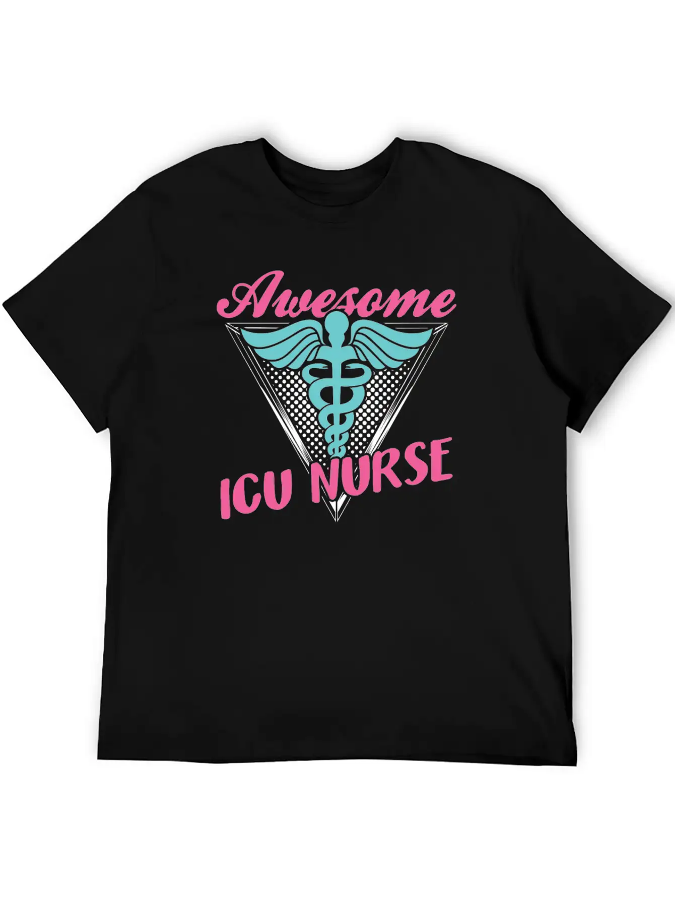 Awesome Icu Nurse Nursing Hospital ICE Essential Cotton Tee For Daily Outfits – Unisex Style