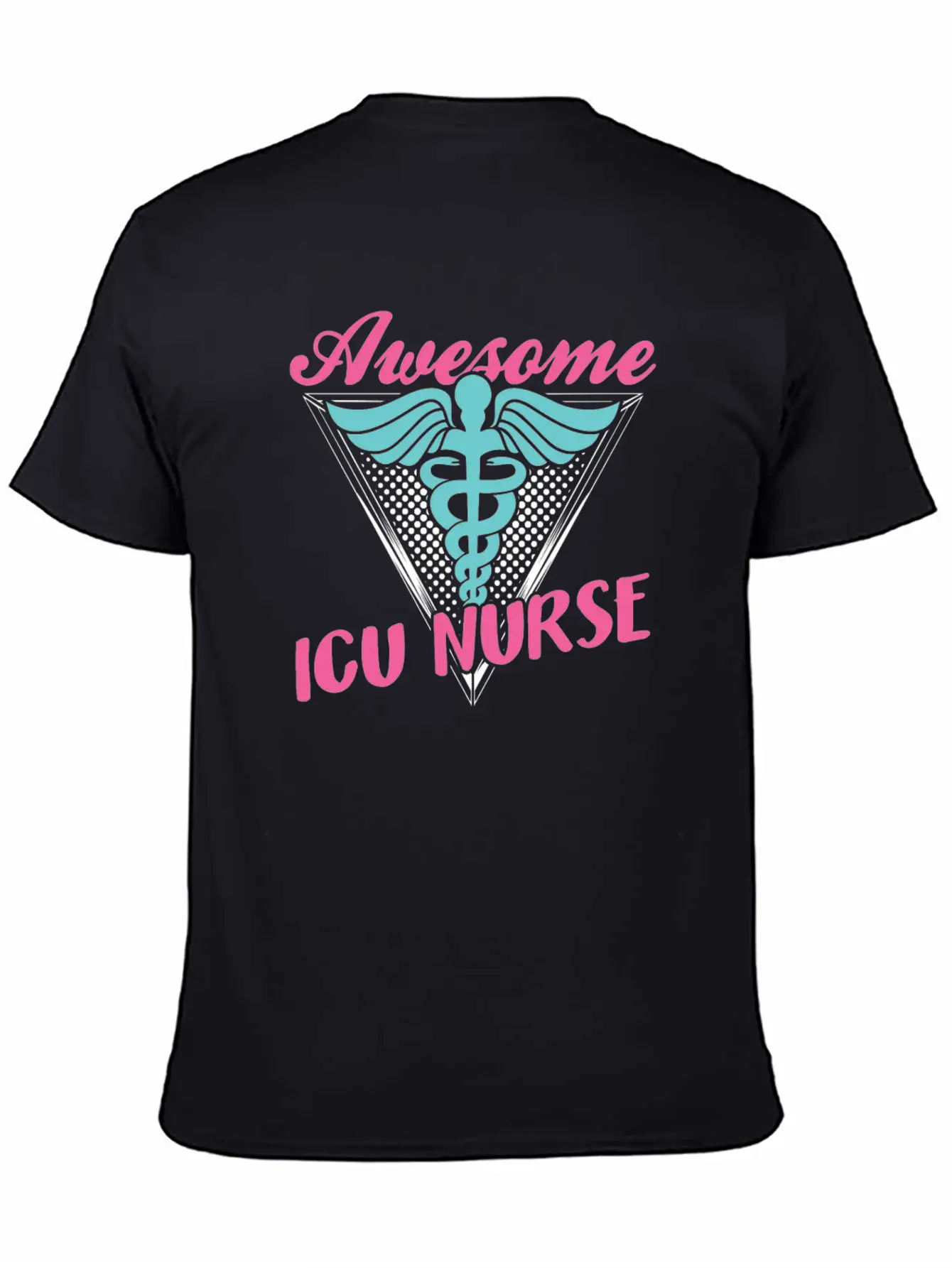 Awesome Icu Nurse Nursing Hospital ICE Essential Cotton Tee For Daily Outfits – Unisex Style
