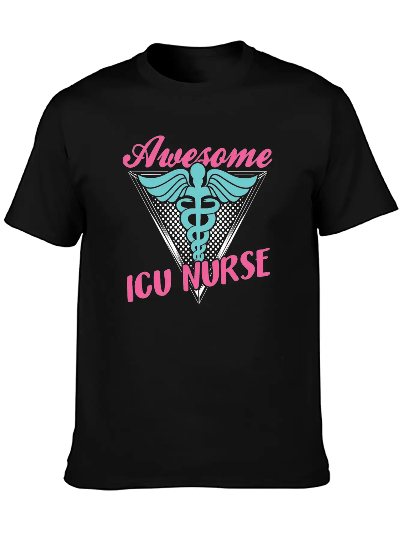 Awesome Icu Nurse Nursing Hospital ICE Essential Cotton Tee For Daily Outfits – Unisex Style