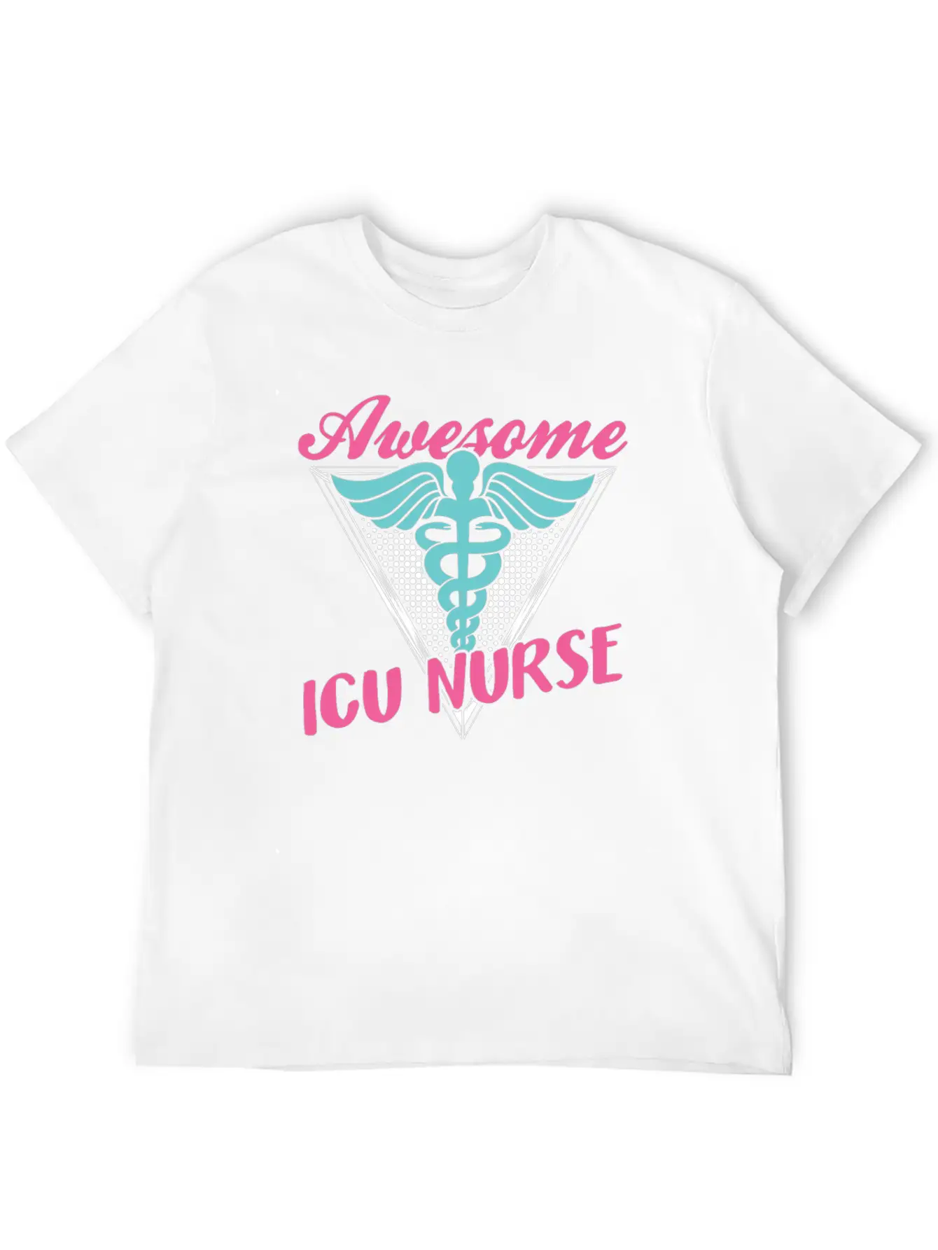Awesome Icu Nurse Nursing Hospital ICE Essential Cotton Tee For Daily Outfits – Unisex Style