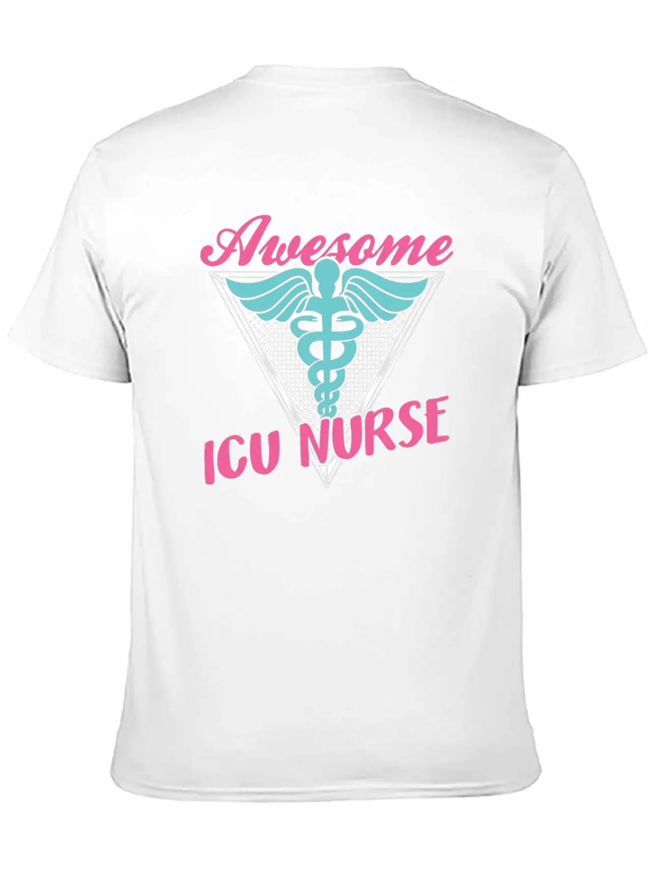 Awesome Icu Nurse Nursing Hospital ICE Essential Cotton Tee For Daily Outfits – Unisex Style