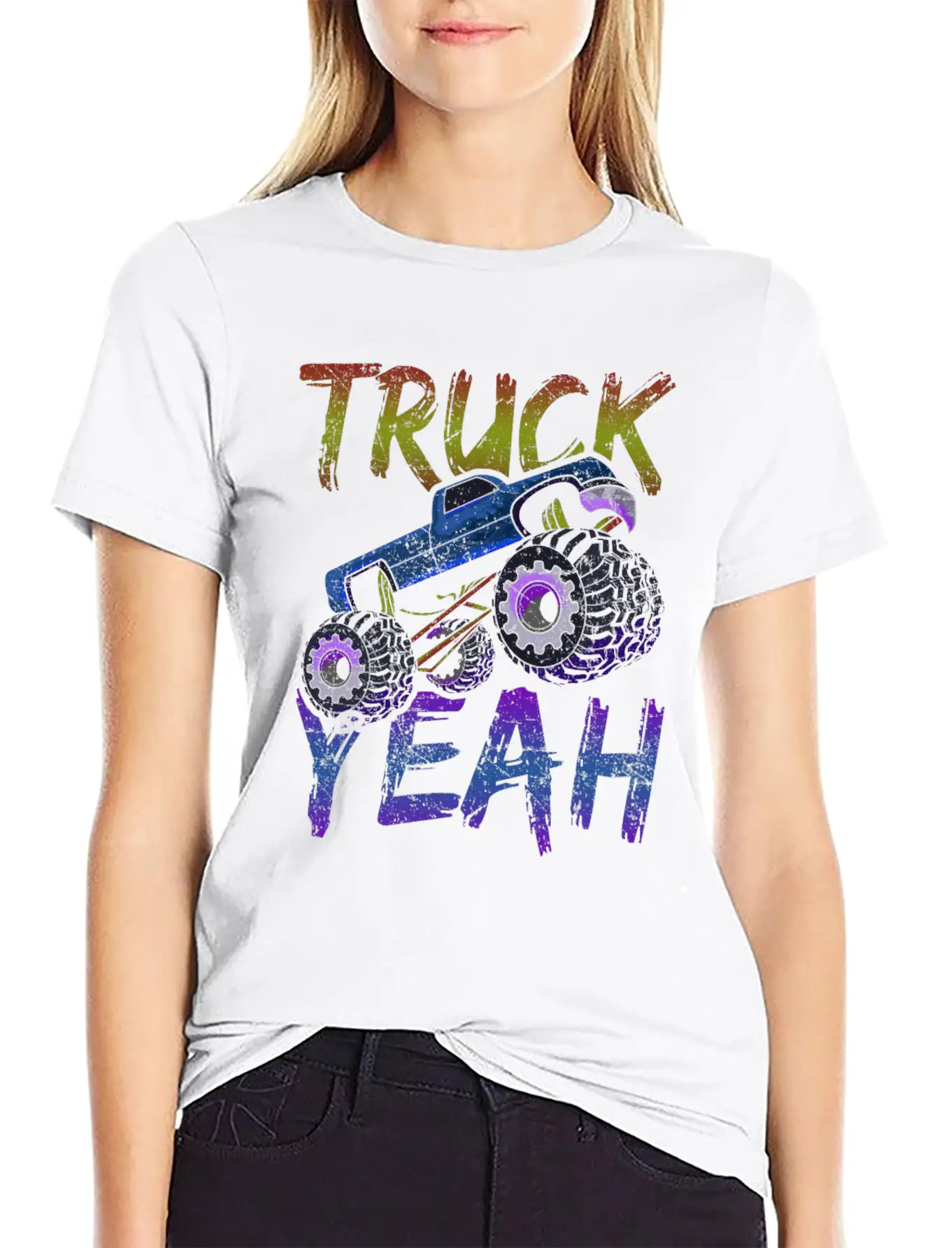Awesome Truck Yeah Trucker Truck Driver Soft Cotton Short Sleeve Tee – Unisex Wardrobe Staple