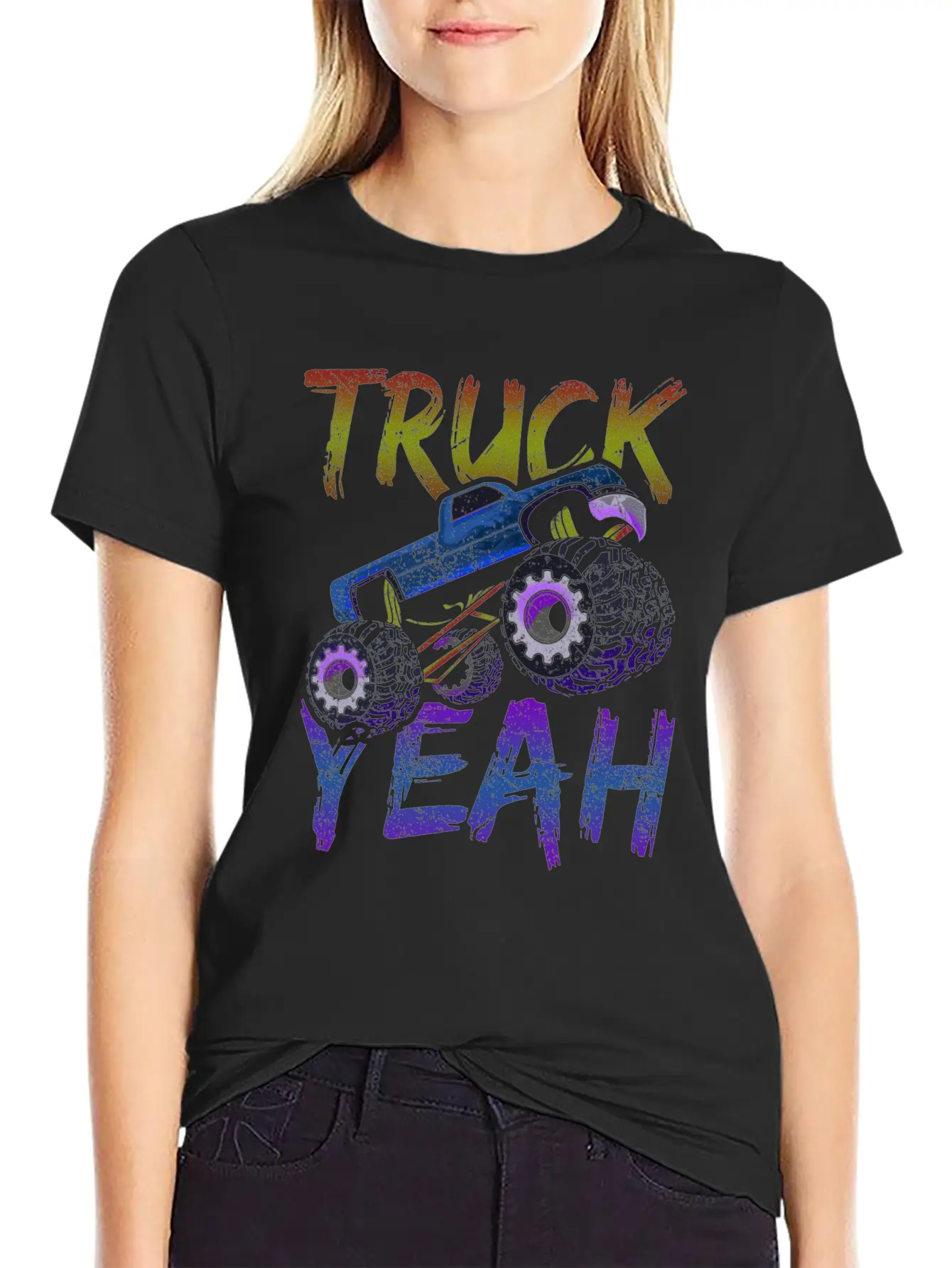 Awesome Truck Yeah Trucker Truck Driver Soft Cotton Short Sleeve Tee – Unisex Wardrobe Staple