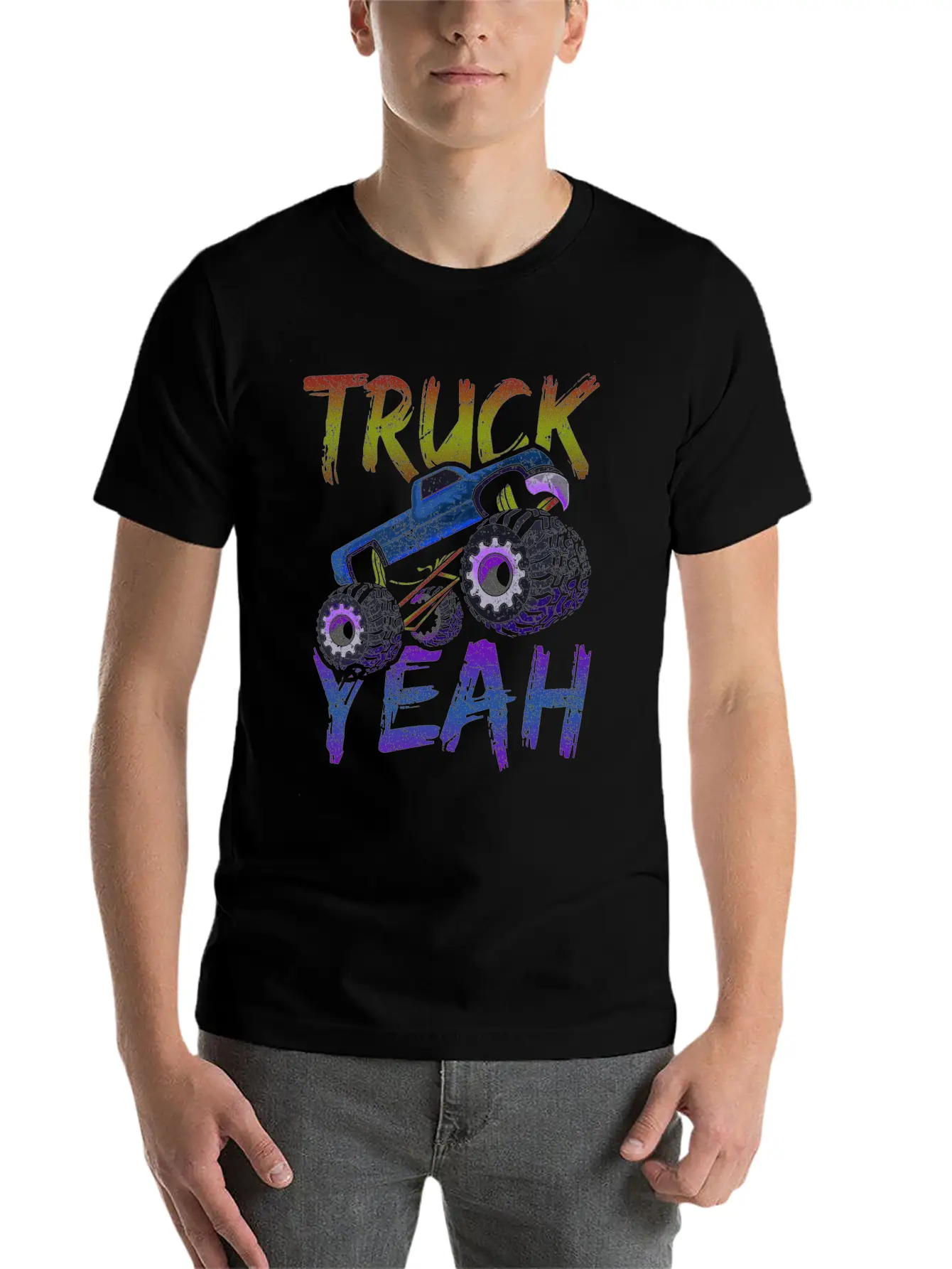 Awesome Truck Yeah Trucker Truck Driver Soft Cotton Short Sleeve Tee – Unisex Wardrobe Staple