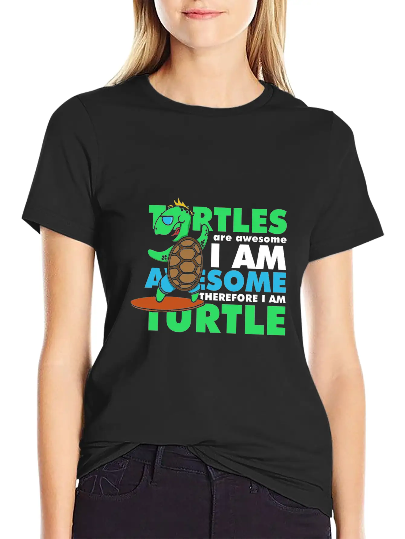 Awesome Turtle Soft Cotton Short Sleeve Tee – Unisex Wardrobe Staple