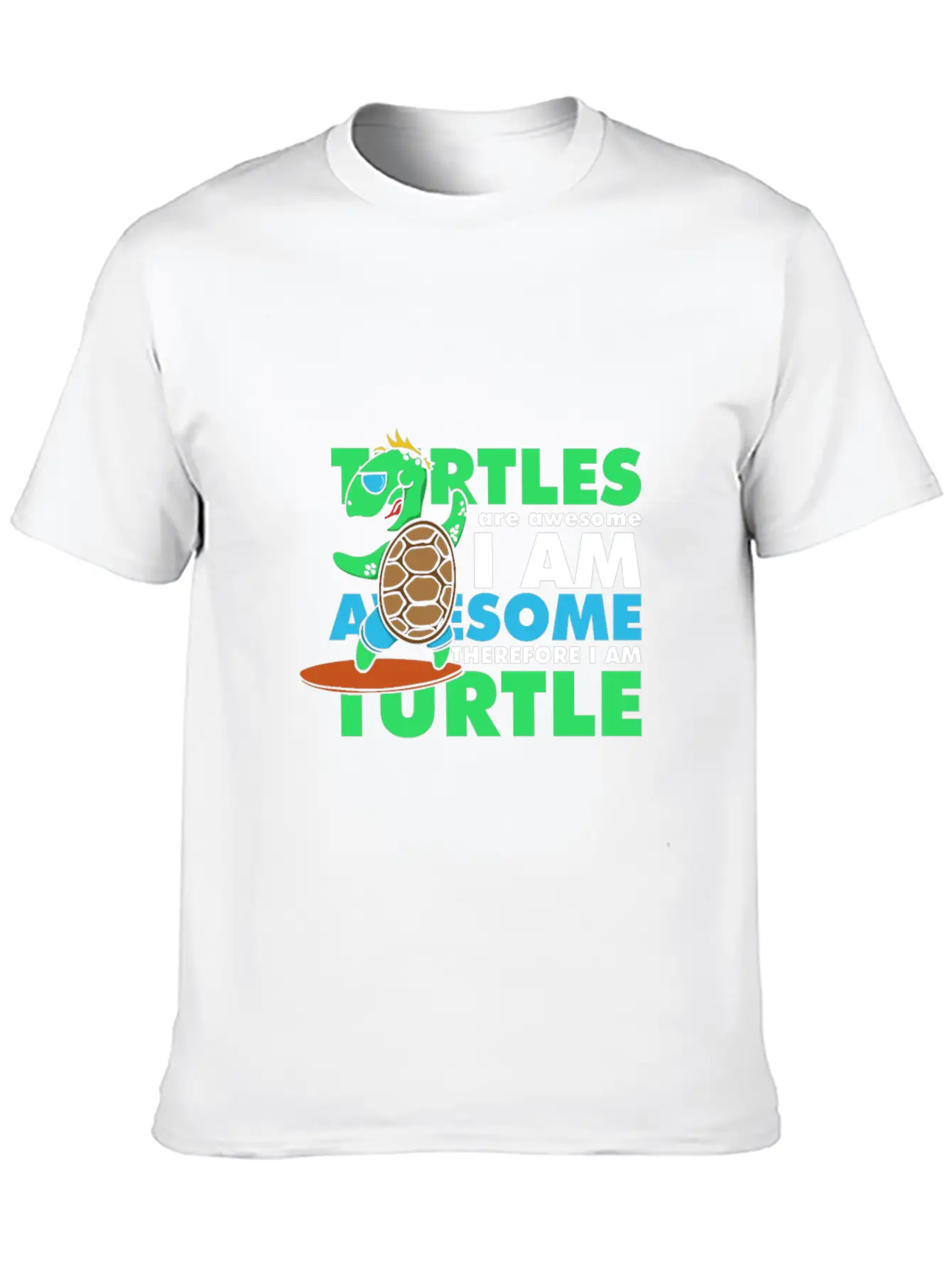 Awesome Turtle Soft Cotton Short Sleeve Tee – Unisex Wardrobe Staple