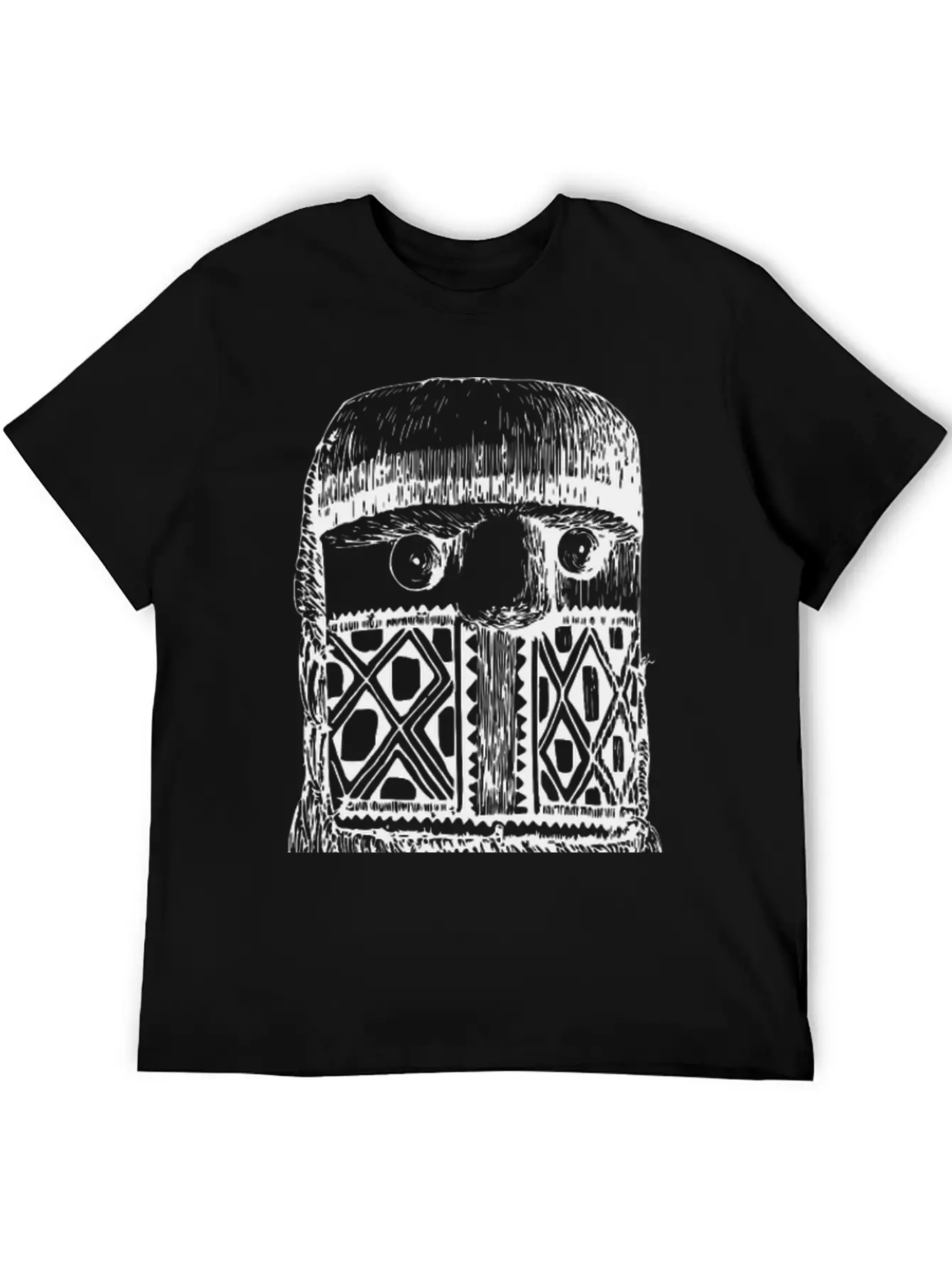 Aweti Mask 4 Unisex Casual T-Shirt – Clean Design For Daily Comfort